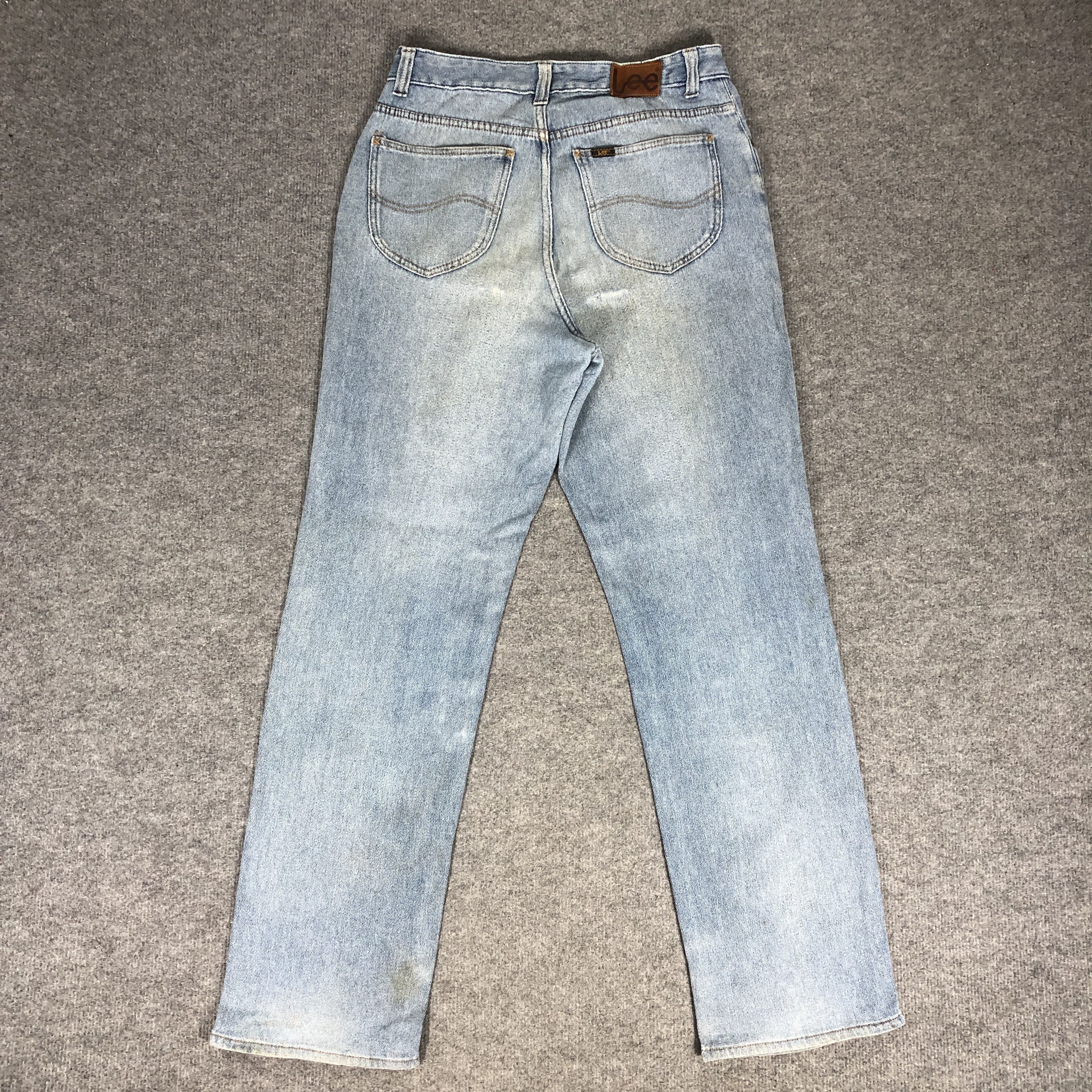 Lee × Vintage Womens Vintage Lee Jeans Distressed L1126W Size 32" / US 10 / IT 46 - 2 Thumbnail