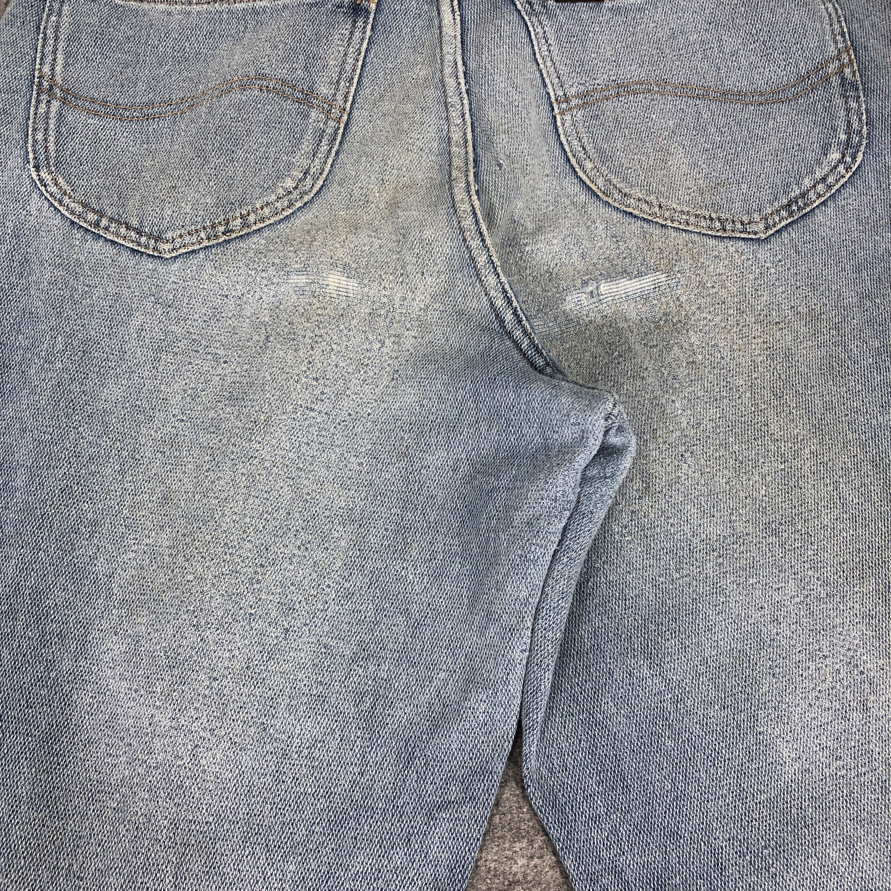 Lee × Vintage Womens Vintage Lee Jeans Distressed L1126W Size 32" / US 10 / IT 46 - 8 Thumbnail