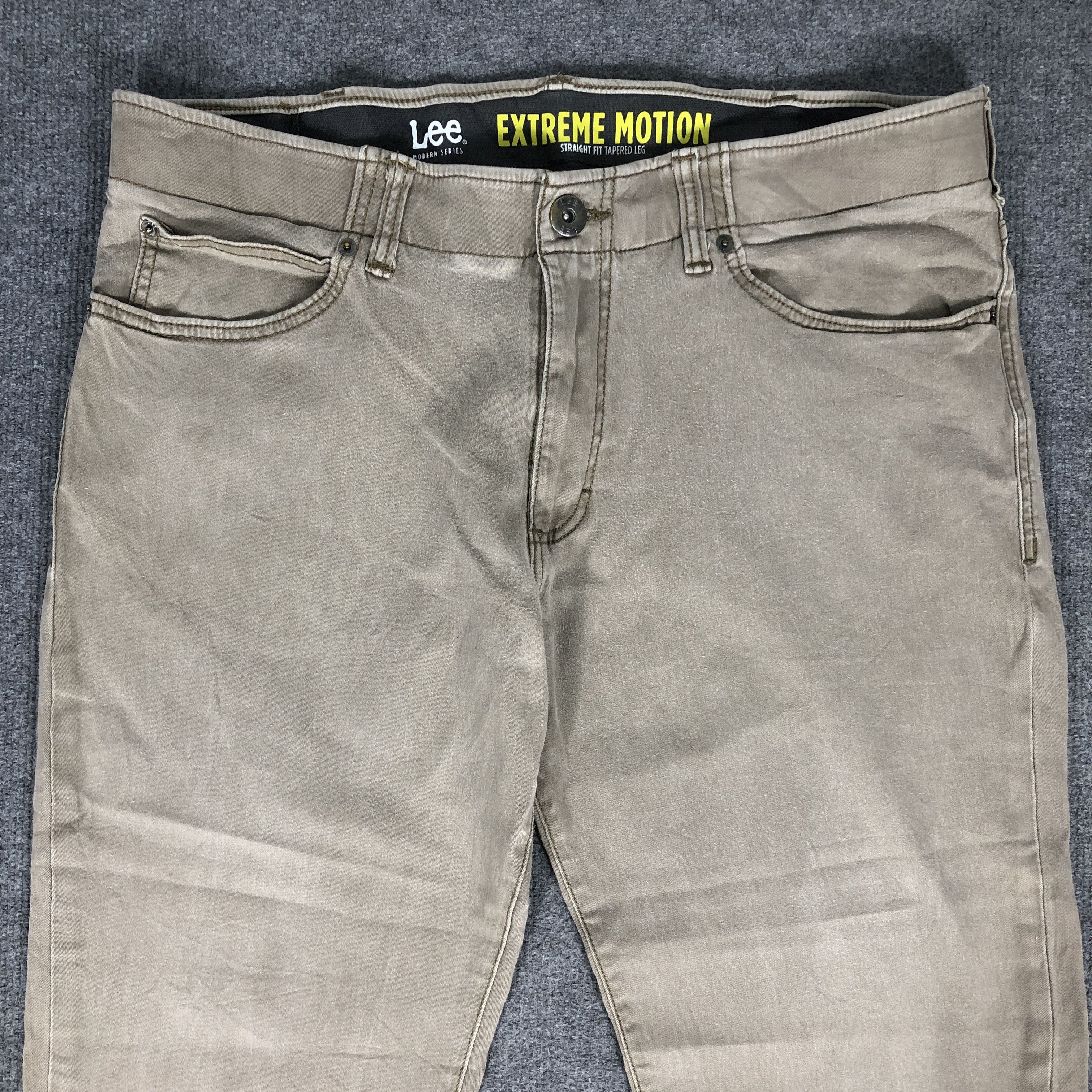 Lee × Vintage Womens Vintage Lee Pants Straight Tapered L1127W Size 36" / US 14 / IT 50 - 3 Thumbnail