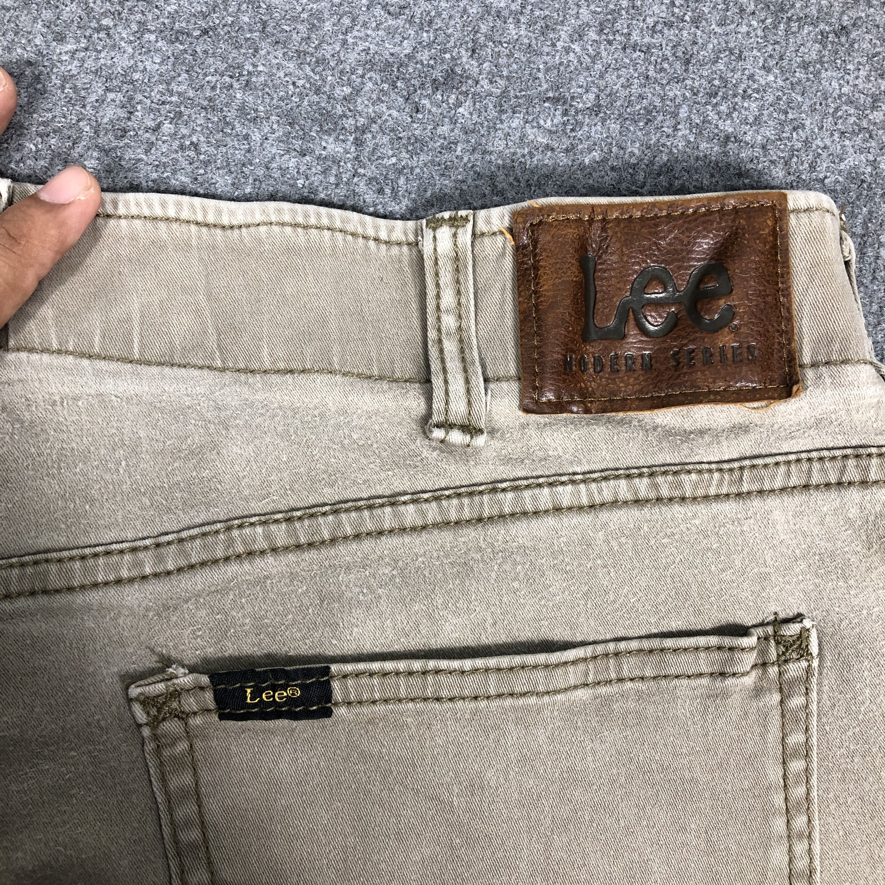 Lee × Vintage Womens Vintage Lee Pants Straight Tapered L1127W Size 36" / US 14 / IT 50 - 7 Thumbnail