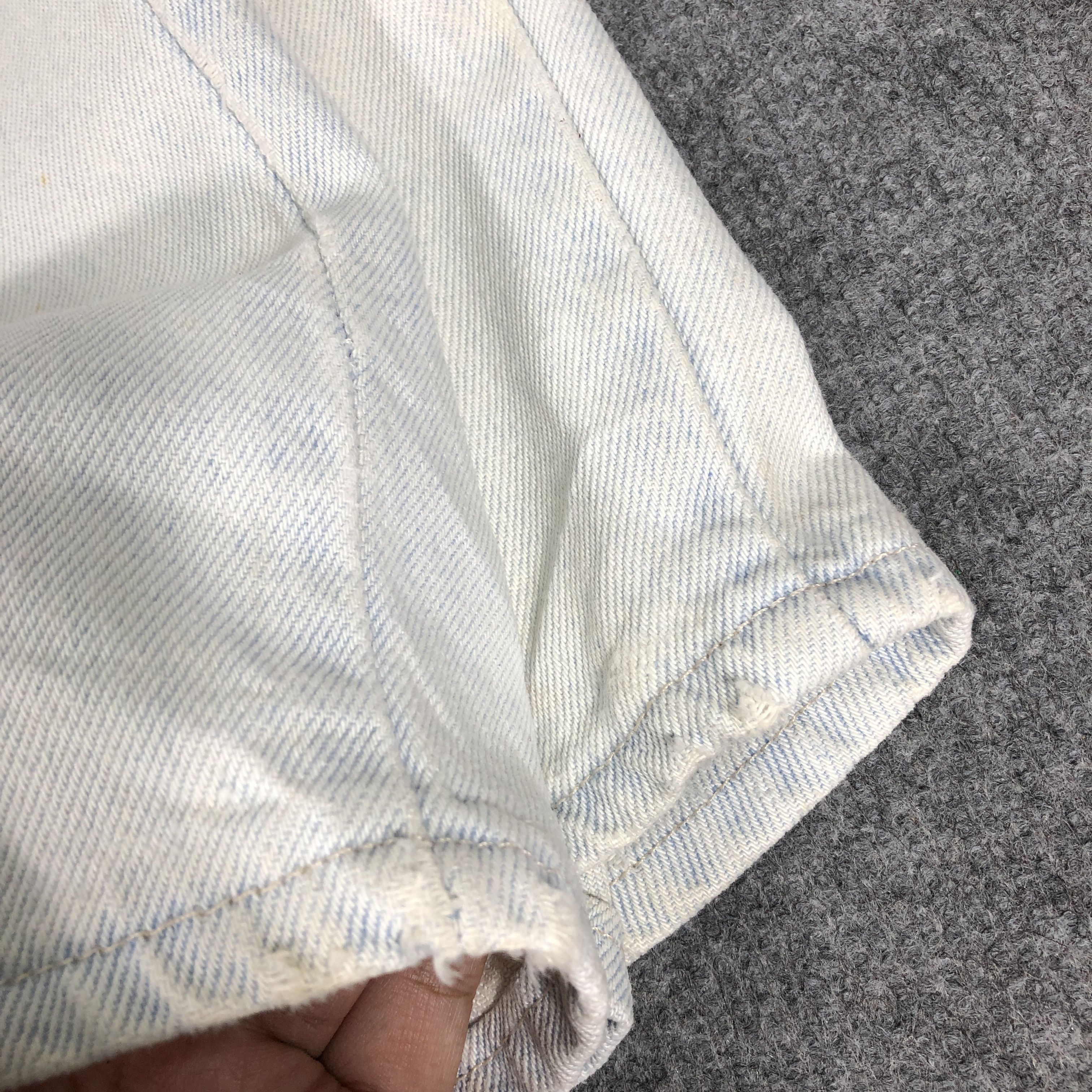 Lee × Vintage Womens 90s Vintage Lee Jeans Short Pants Dirty L1124W Size 36" / US 14 / IT 50 - 5 Thumbnail