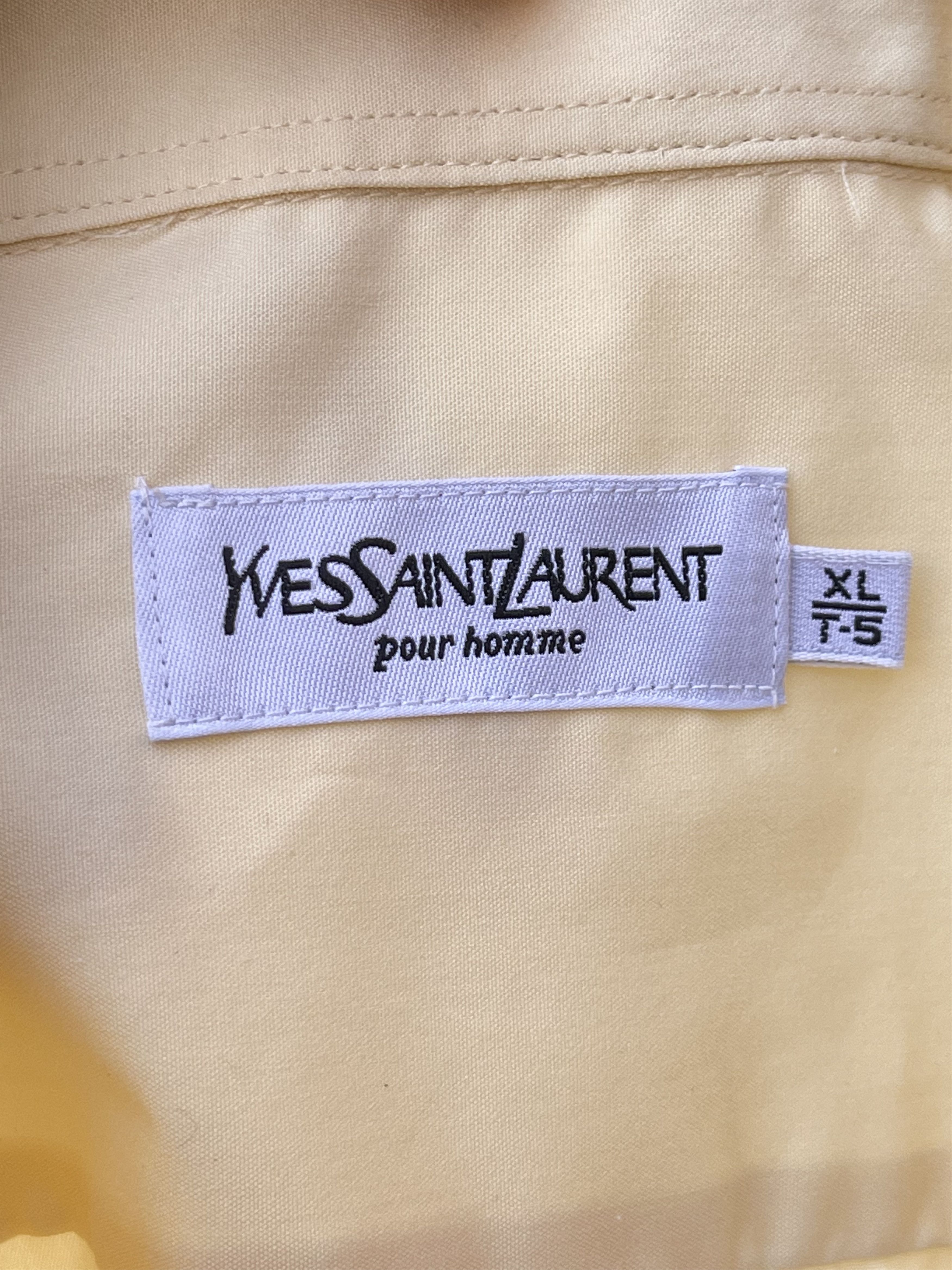 Yves Saint Laurent 🔥 summer Ysl vintage Yves saint Laurent short sleeve xl Size US XL / EU 56 / 4 - 7 Thumbnail