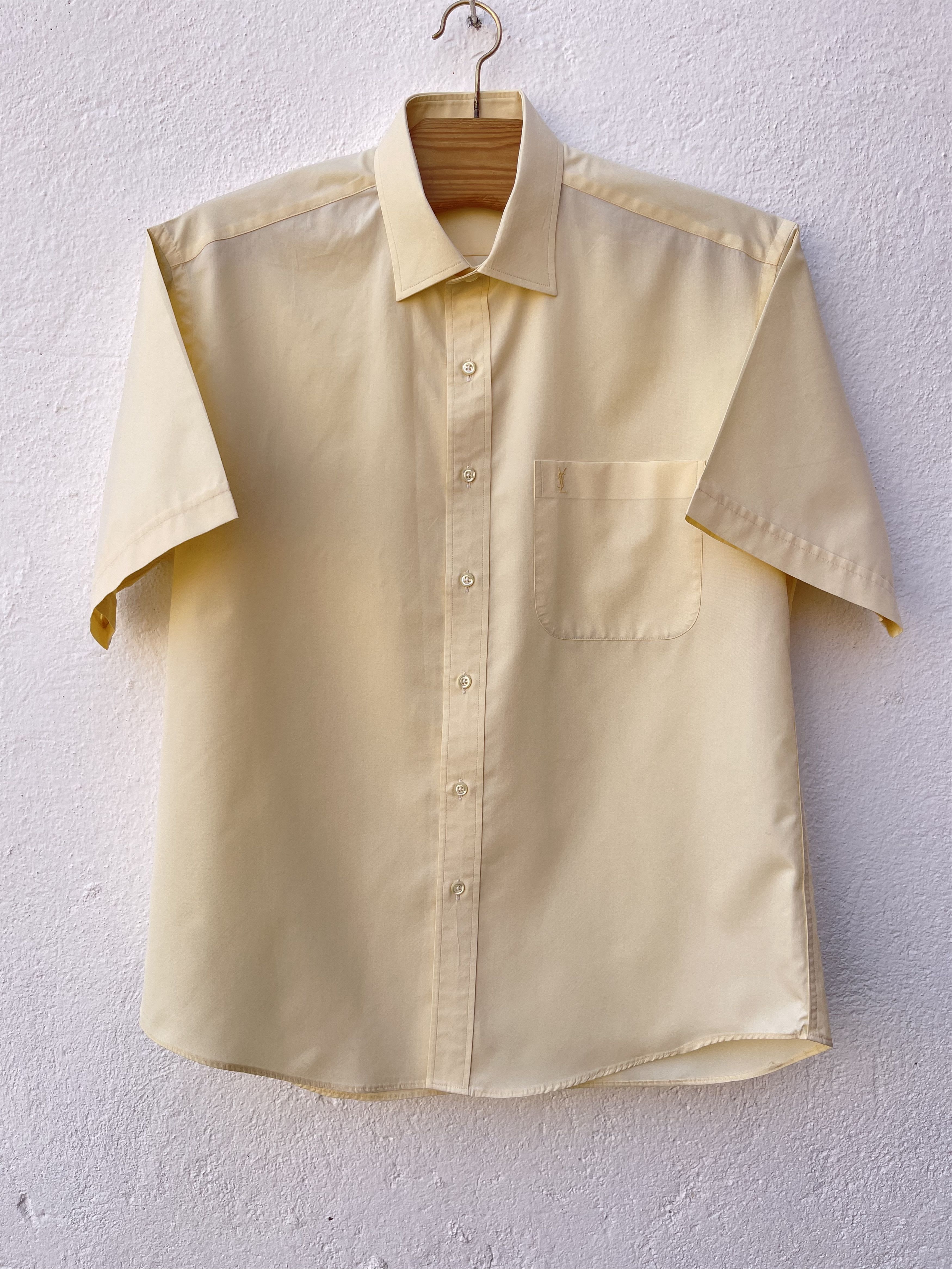 Yves Saint Laurent 🔥 summer Ysl vintage Yves saint Laurent short sleeve xl Size US XL / EU 56 / 4 - 1 Thumbnail