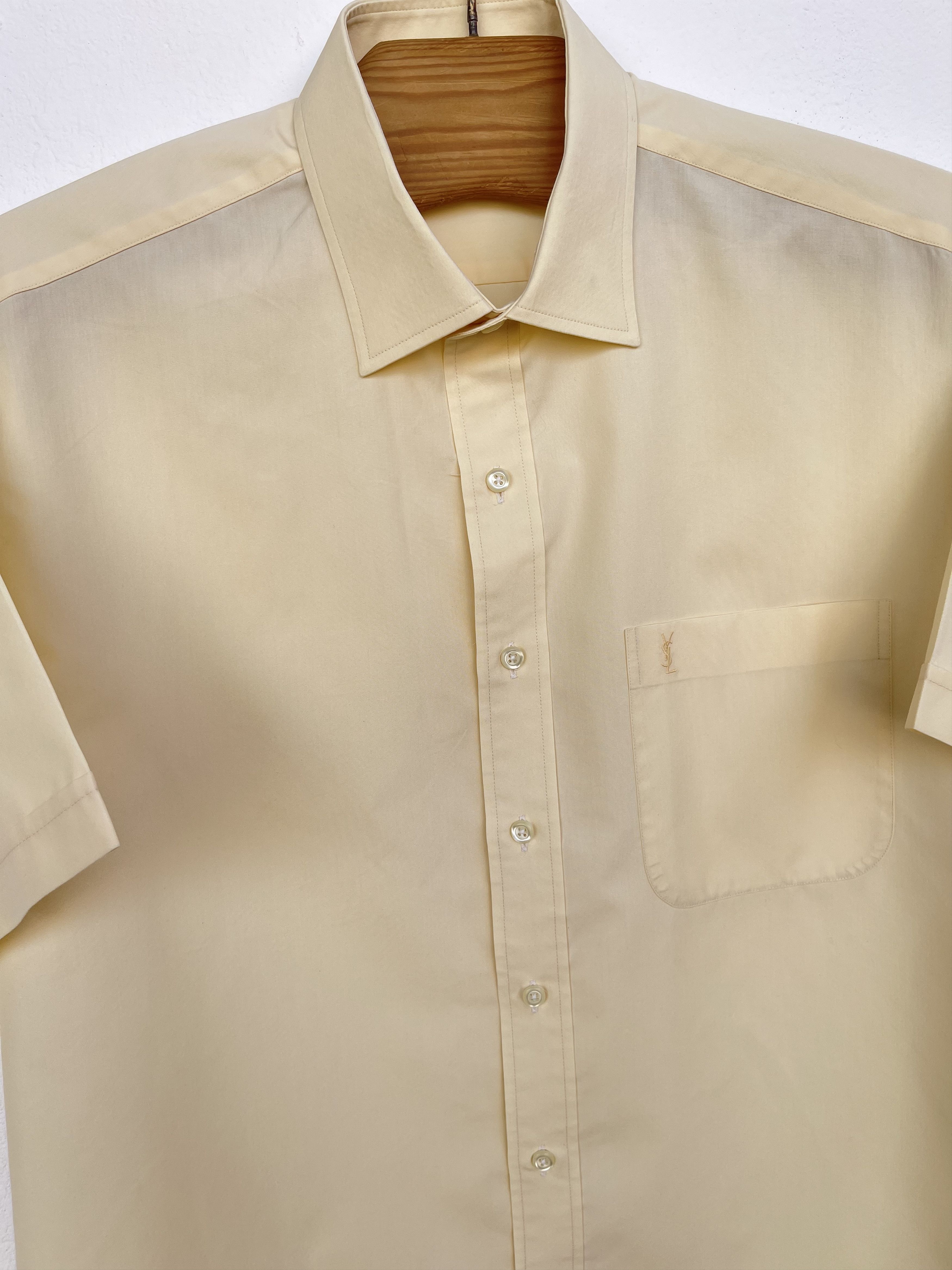 Yves Saint Laurent 🔥 summer Ysl vintage Yves saint Laurent short sleeve xl Size US XL / EU 56 / 4 - 3 Thumbnail