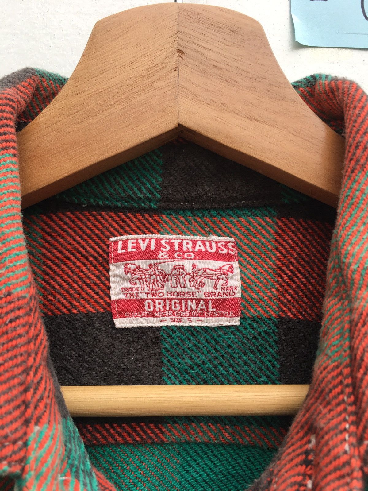 Levi's Vintage Levi’s Flannel Shirt Size US S / EU 44-46 / 1 - 8 Thumbnail
