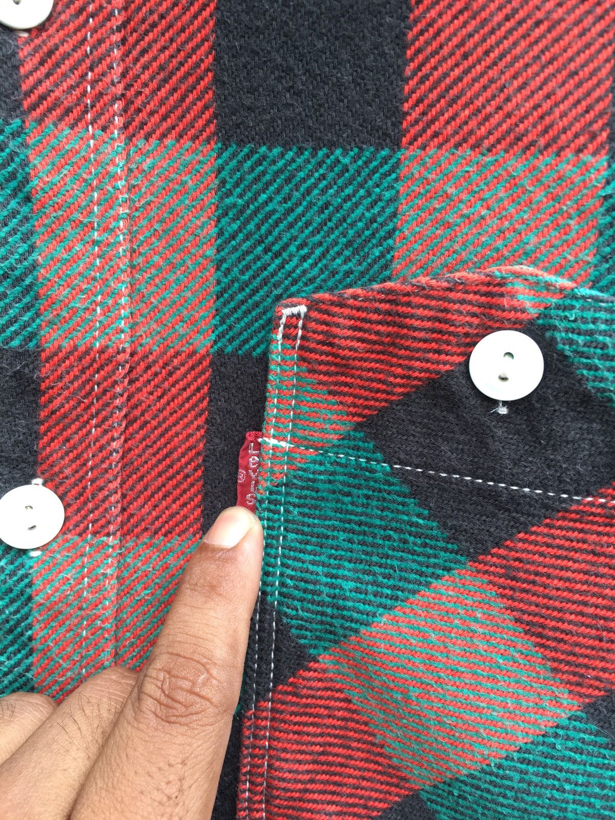 Levi's Vintage Levi’s Flannel Shirt Size US S / EU 44-46 / 1 - 9 Thumbnail
