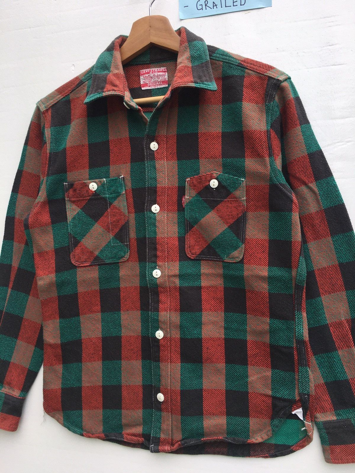 Levi's Vintage Levi’s Flannel Shirt Size US S / EU 44-46 / 1 - 7 Thumbnail