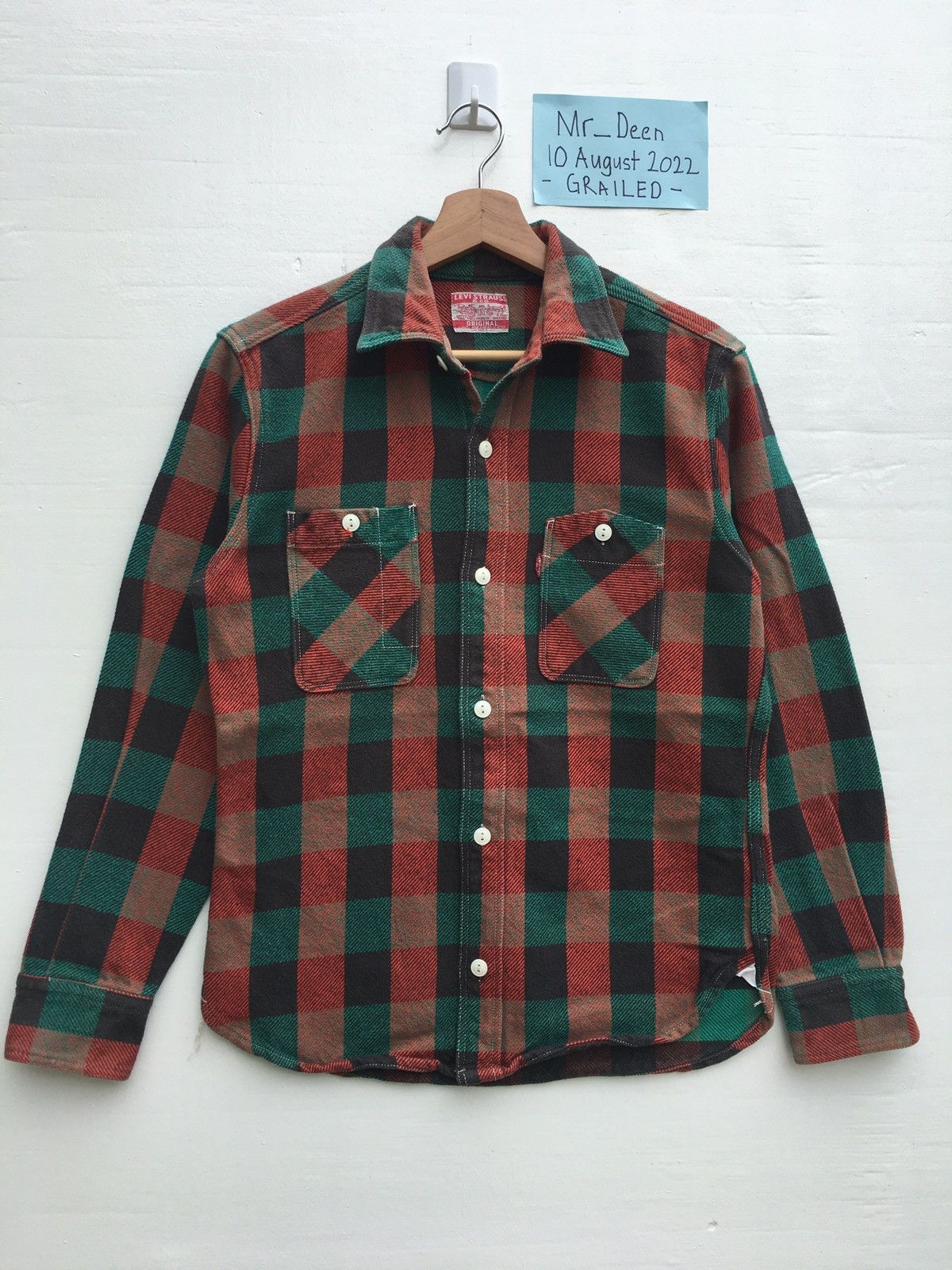 Levi's Vintage Levi’s Flannel Shirt Size US S / EU 44-46 / 1 - 2 Thumbnail