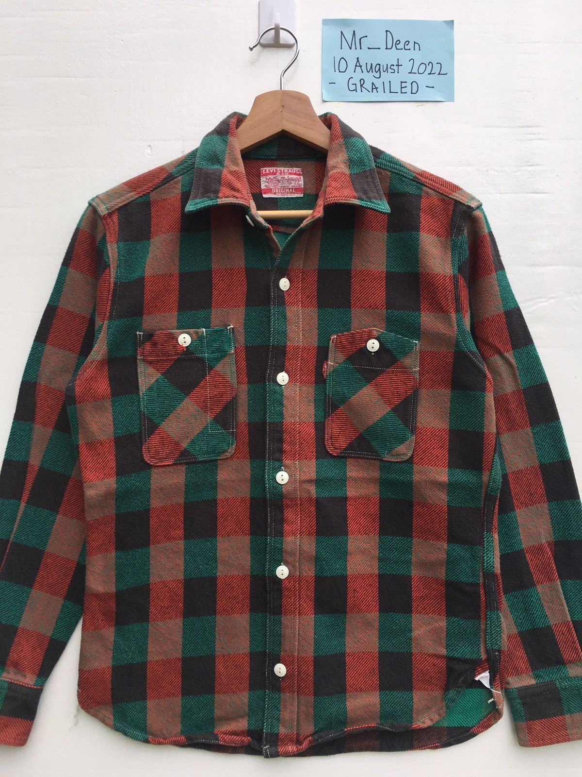 Levi's Vintage Levi’s Flannel Shirt Size US S / EU 44-46 / 1 - 5 Thumbnail