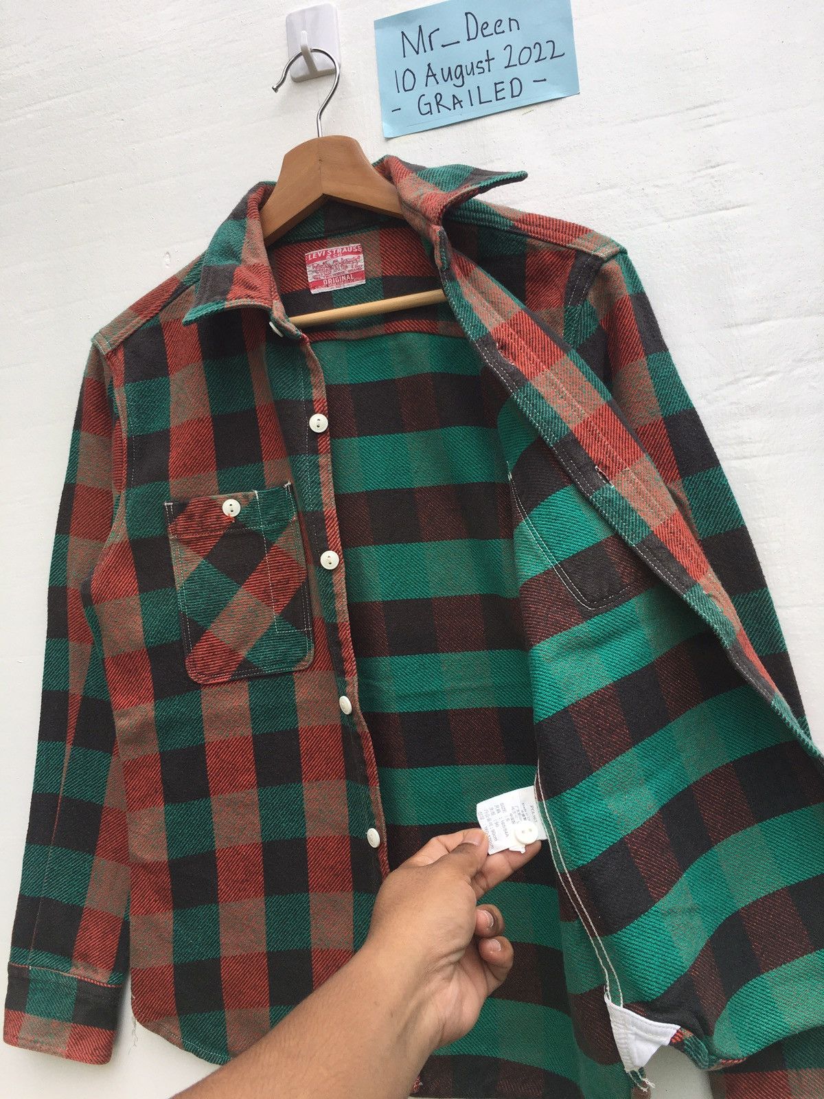 Levi's Vintage Levi’s Flannel Shirt Size US S / EU 44-46 / 1 - 10 Thumbnail