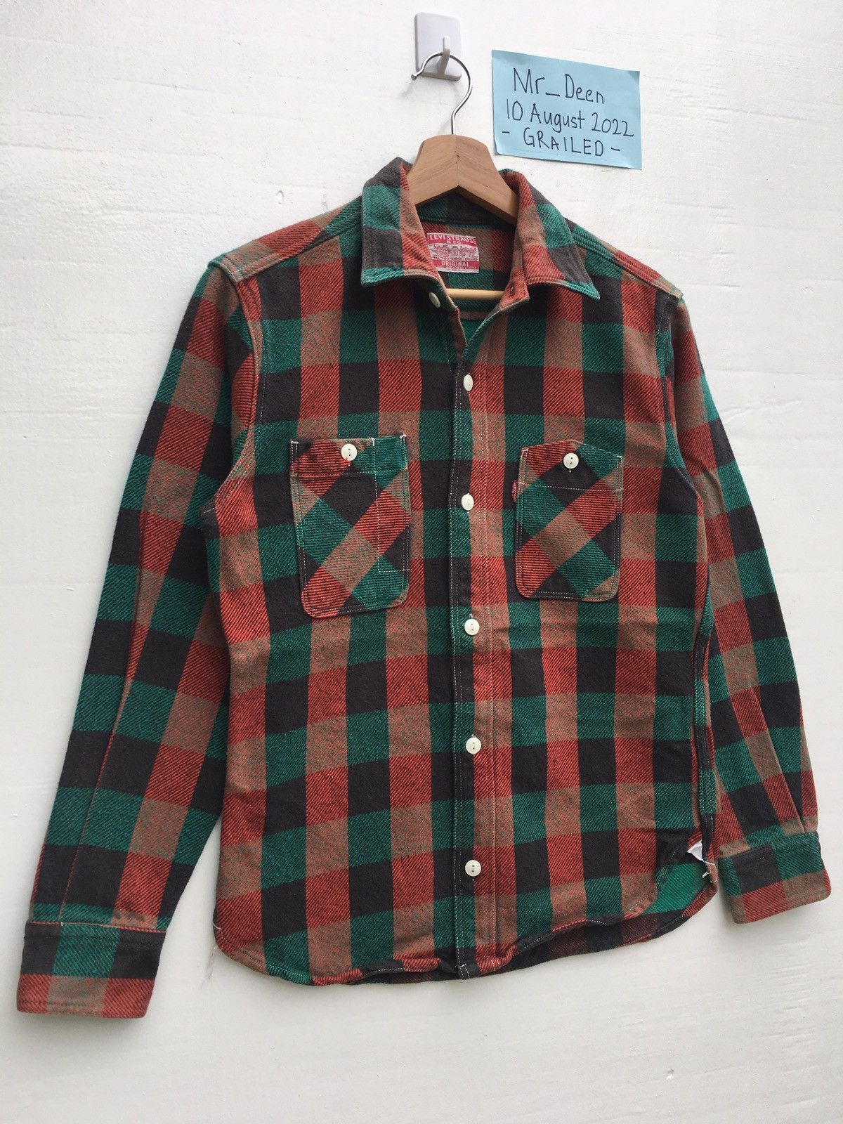 Levi's Vintage Levi’s Flannel Shirt Size US S / EU 44-46 / 1 - 3 Thumbnail
