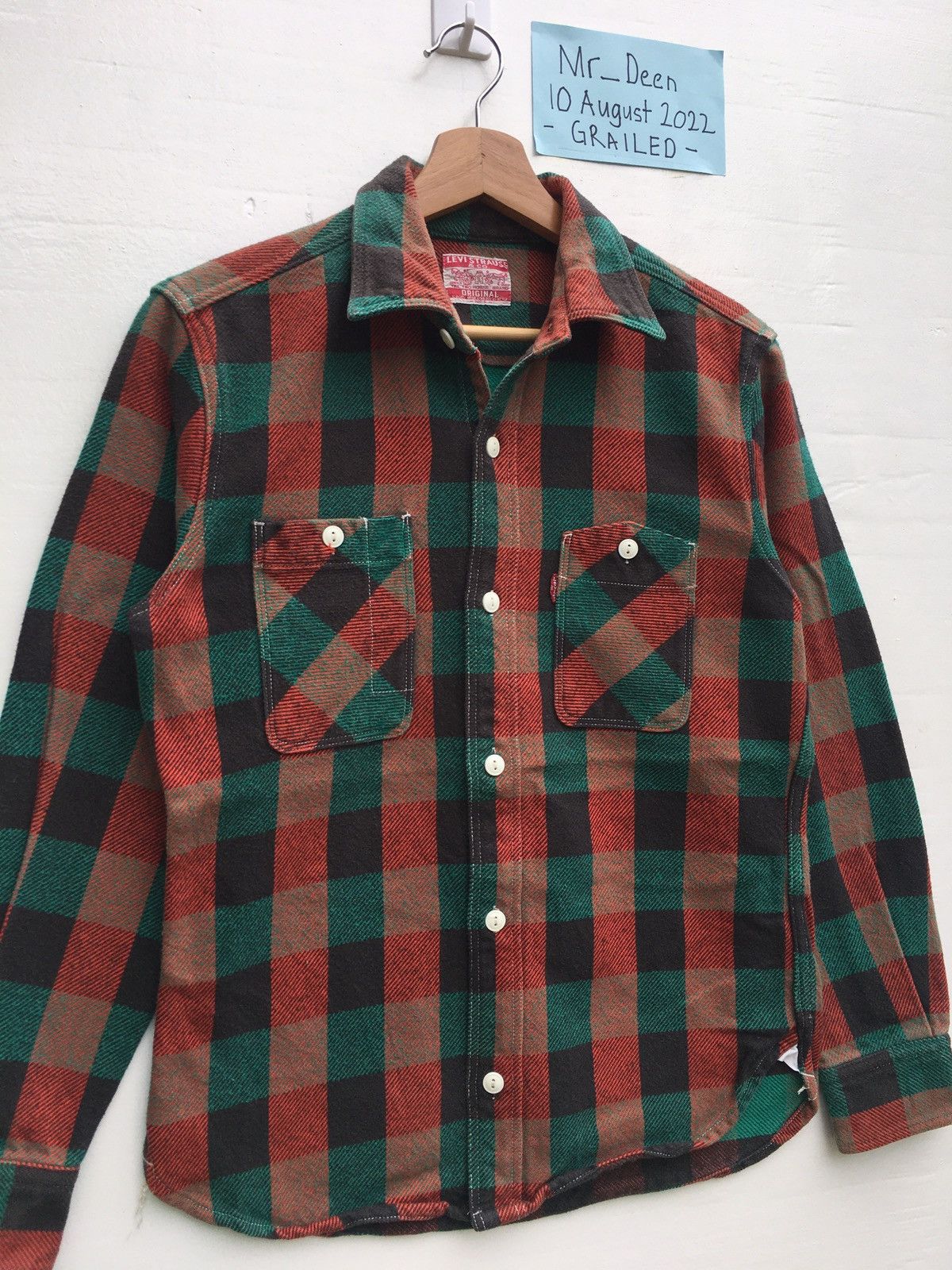 Levi's Vintage Levi’s Flannel Shirt Size US S / EU 44-46 / 1 - 6 Thumbnail
