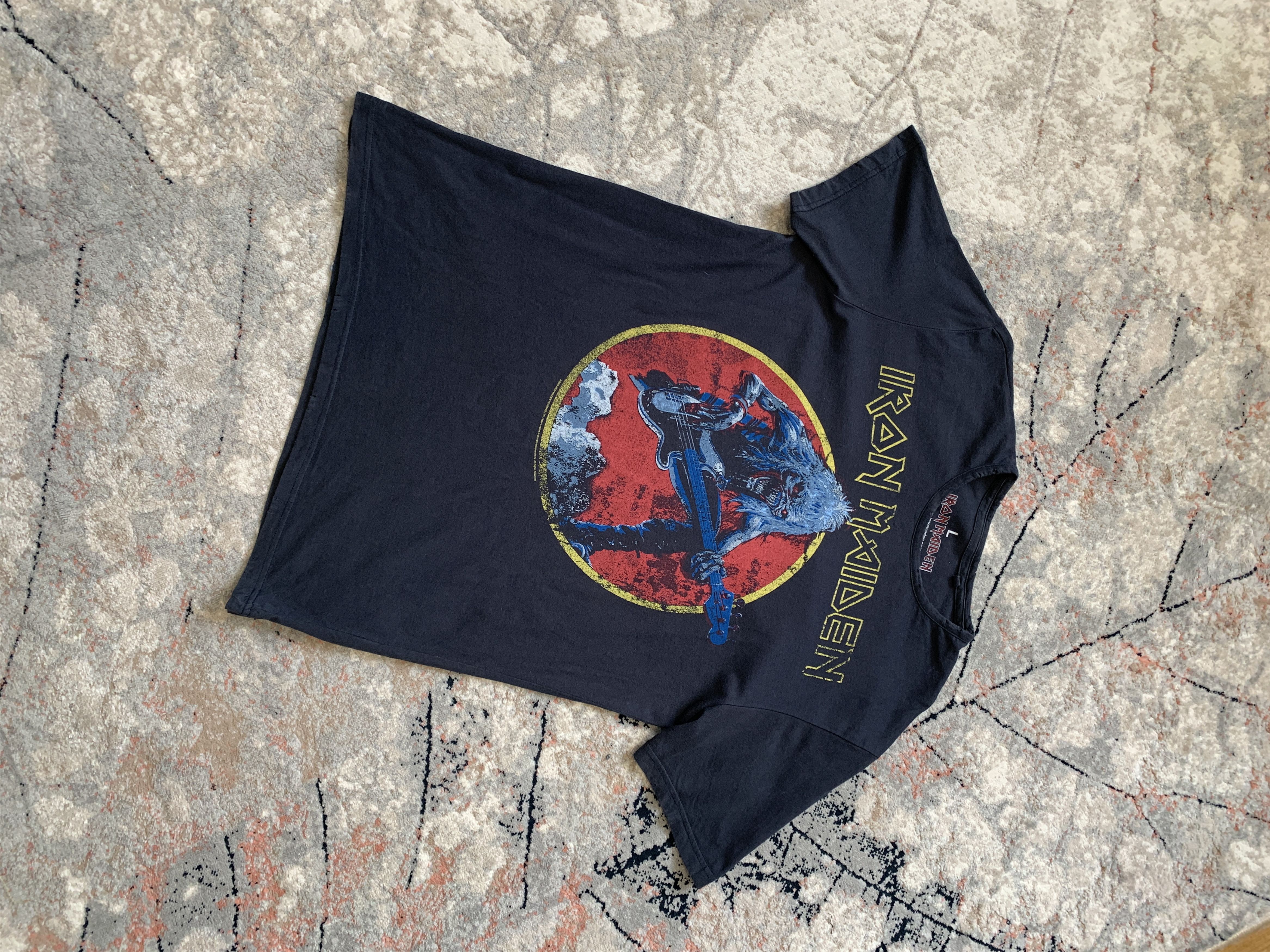 Iron Maiden × Vintage Iron Maiden Vintage 2009 T-Shirt Size US L / EU 52-54 / 3 - 2 Thumbnail