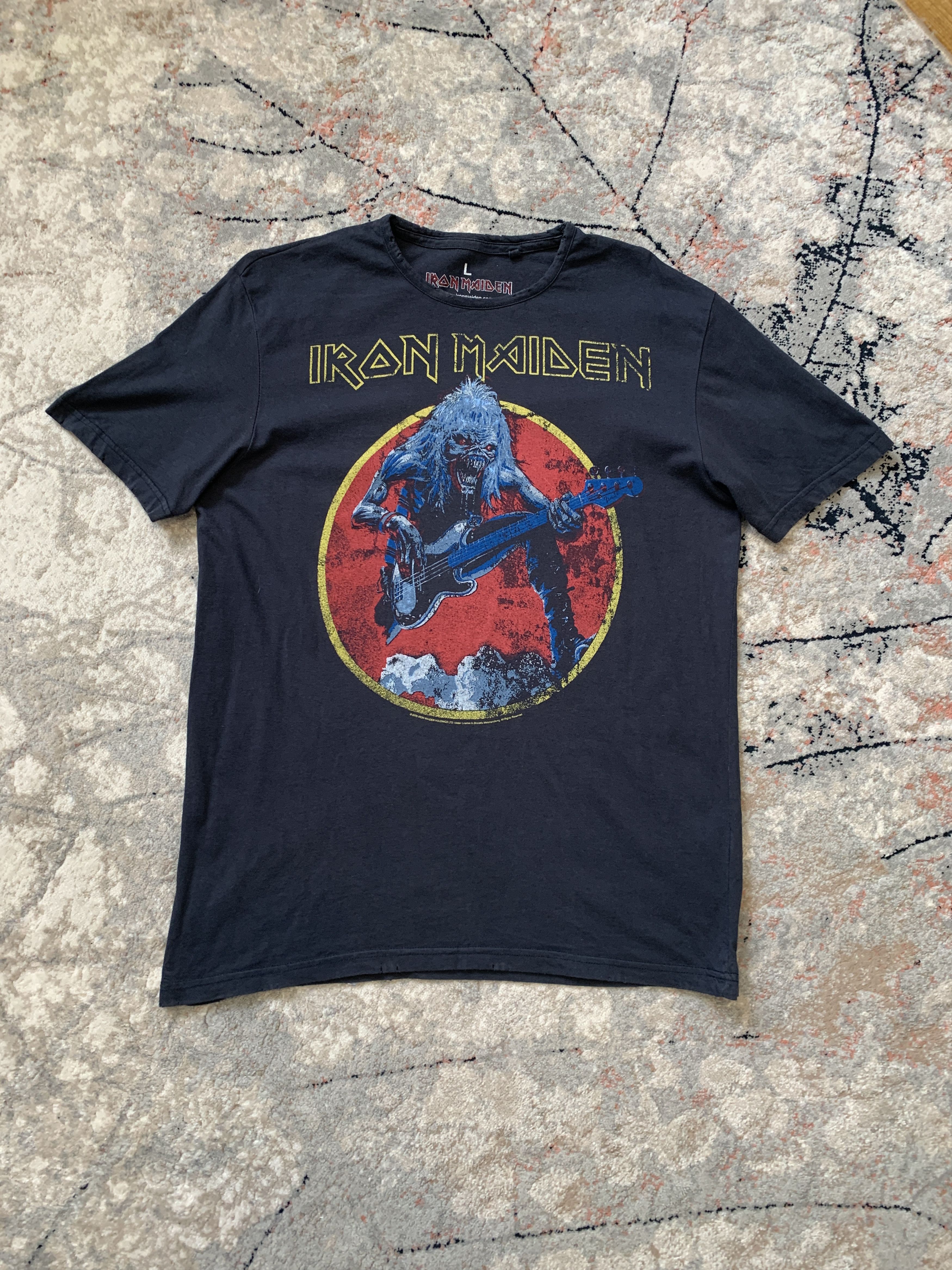 Iron Maiden × Vintage Iron Maiden Vintage 2009 T-Shirt Size US L / EU 52-54 / 3 - 1 Thumbnail