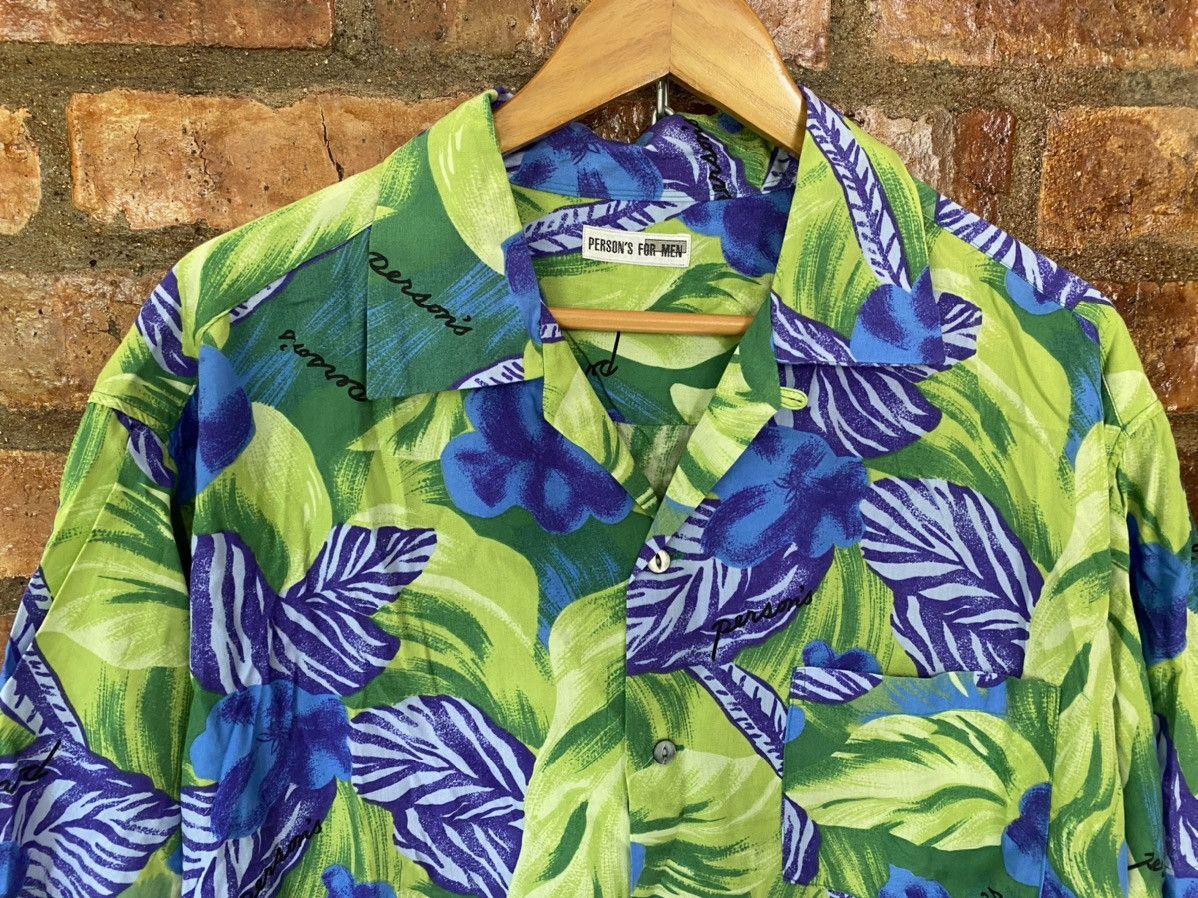 Sun Surf 90s 100% rayon camp collar shirt Size US XL / EU 56 / 4 - 4 Thumbnail