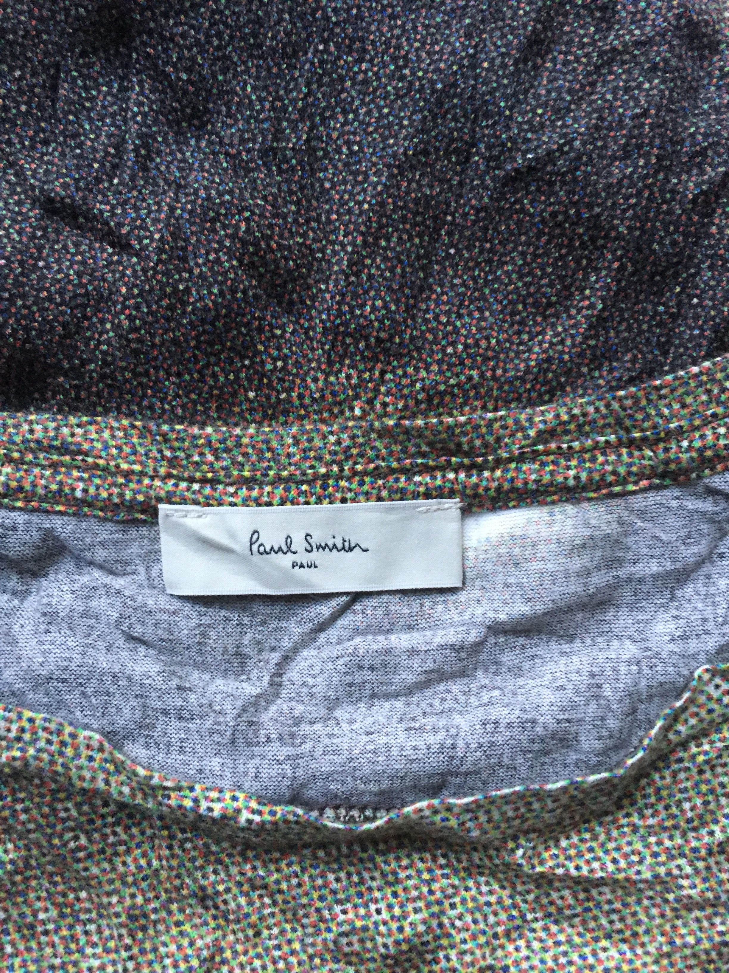 Mackintosh × Paul Smith Paul Smith Art Long Sleeve Shirt Size XS / US 0-2 / IT 36-38 - 3 Thumbnail