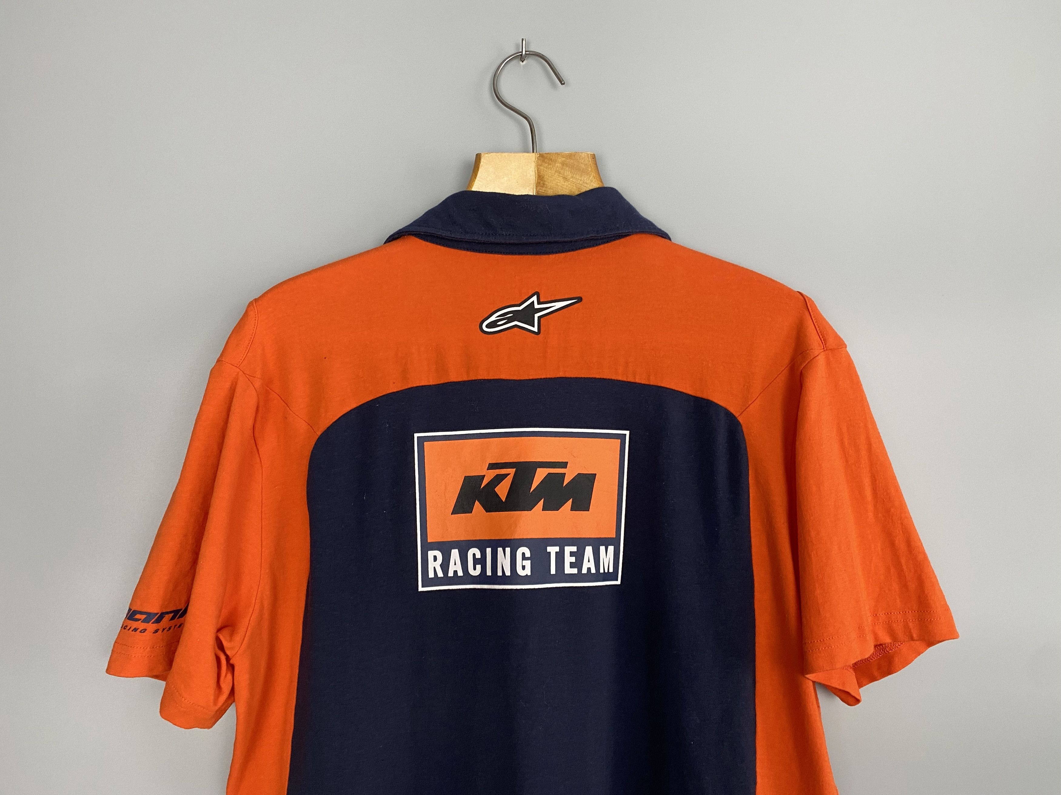 Vintage KTM x Alpinestars Motorbikes Racing Polo Size US M / EU 48-50 / 2 - 9 Thumbnail