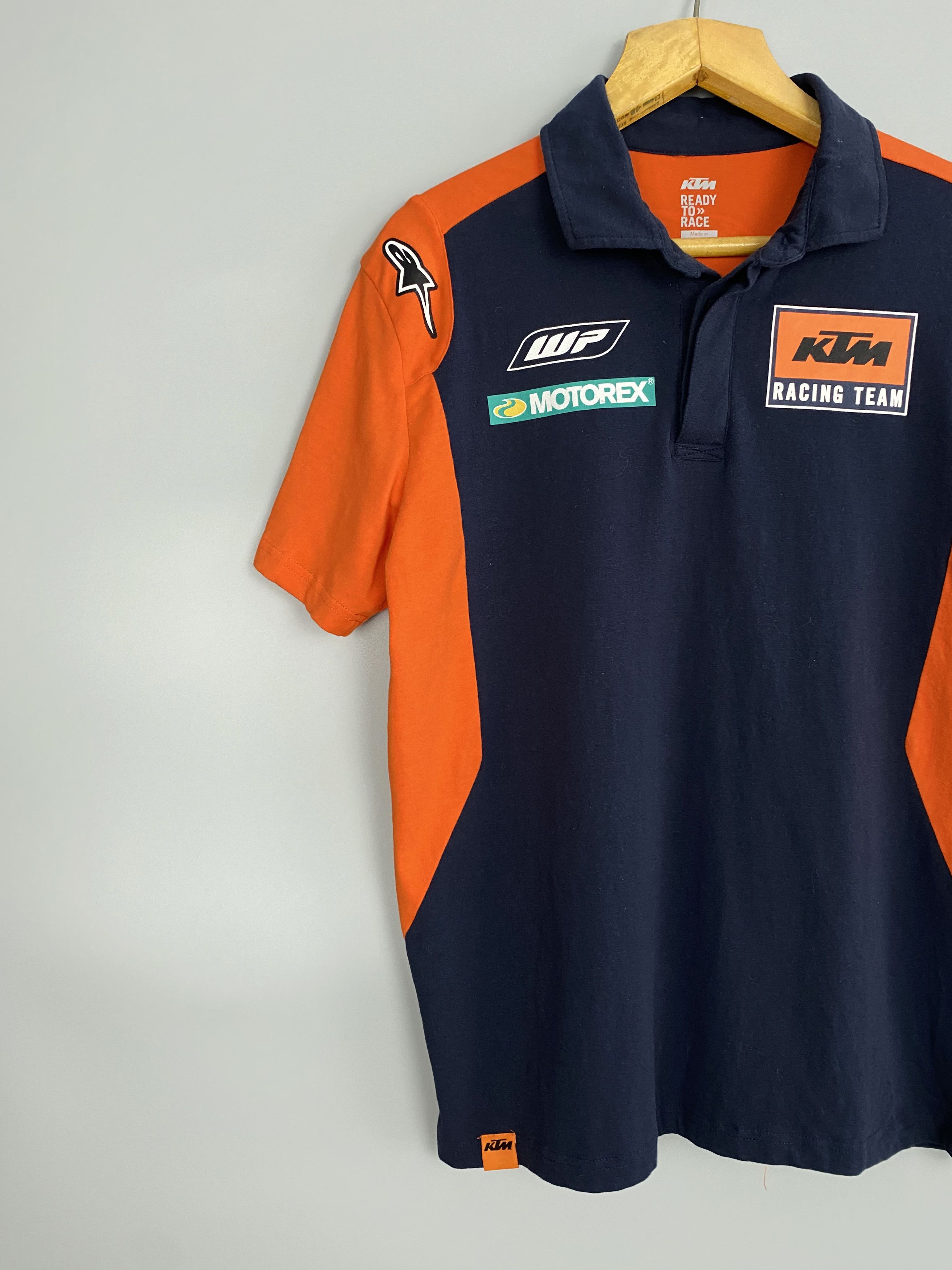 Vintage KTM x Alpinestars Motorbikes Racing Polo Size US M / EU 48-50 / 2 - 2 Thumbnail