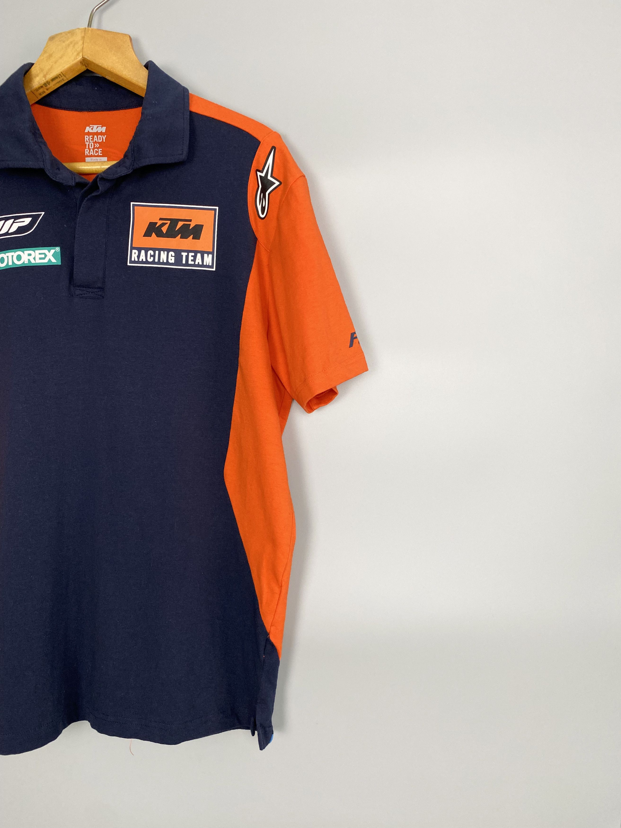Vintage KTM x Alpinestars Motorbikes Racing Polo Size US M / EU 48-50 / 2 - 3 Thumbnail