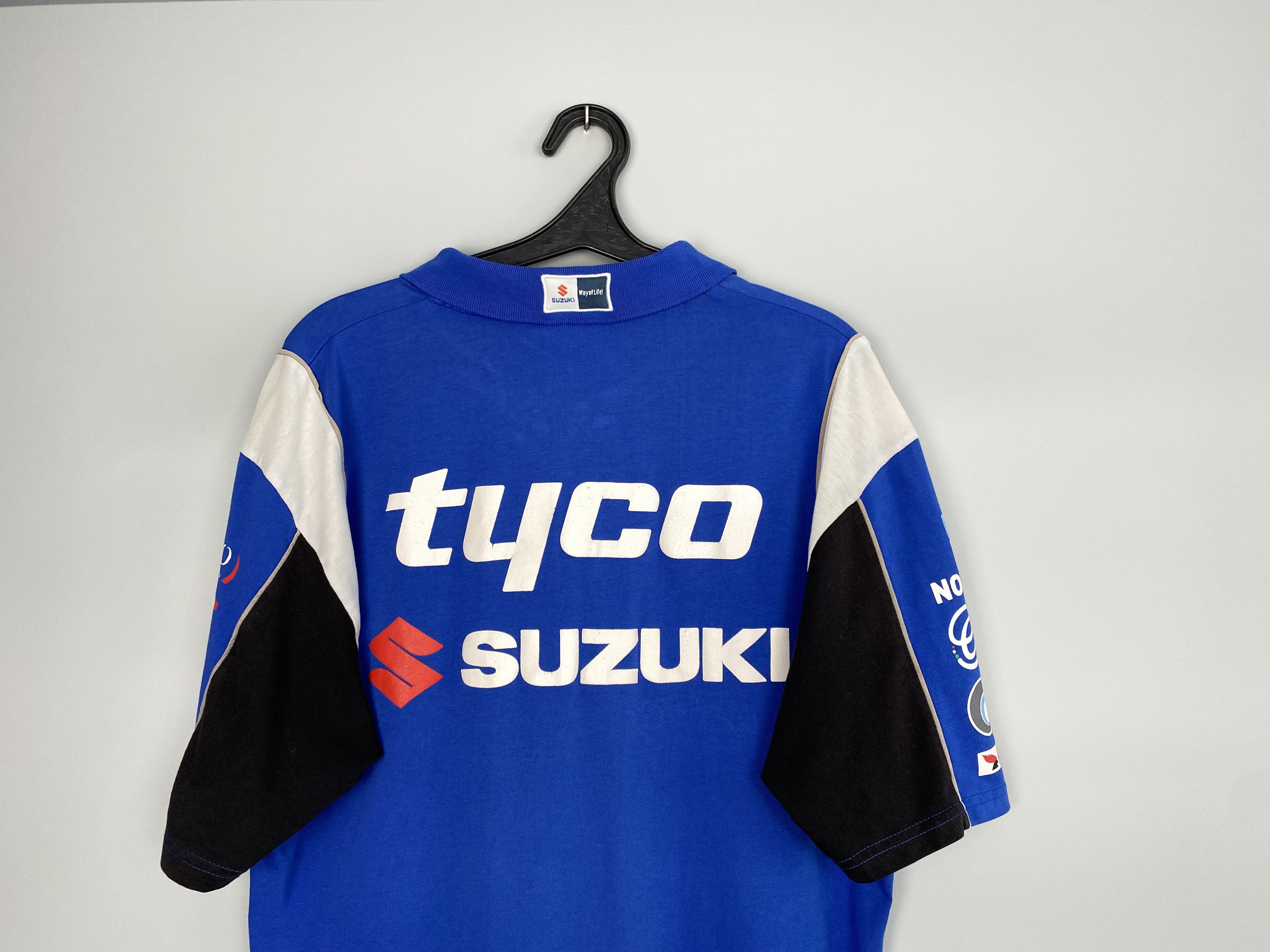 Japanese Brand Vintage SUZUKI Tyco Motorbike Racing Team Size US L / EU 52-54 / 3 - 8 Thumbnail