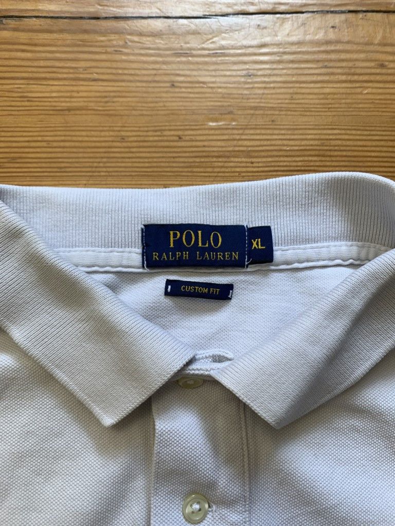 Polo Ralph Lauren × Ralph Lauren × Vintage Vintage Polo Ralph Lauren Big Logo Rugby White Size US XL / EU 56 / 4 - 5 Thumbnail