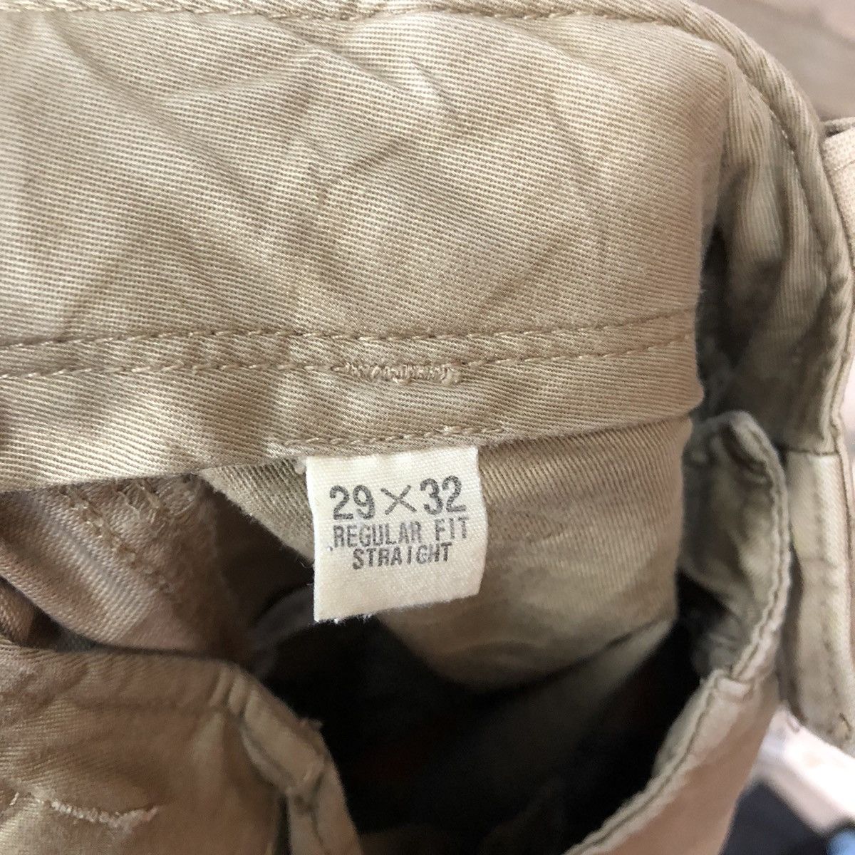 Gap Gap Khakis Brown multi pocket Cargo Pants #4564 Size US 29 - 23 Thumbnail