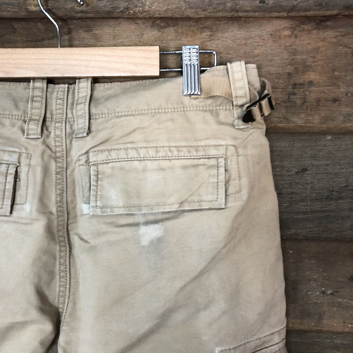 Gap Gap Khakis Brown multi pocket Cargo Pants #4564 Size US 29 - 17 Thumbnail