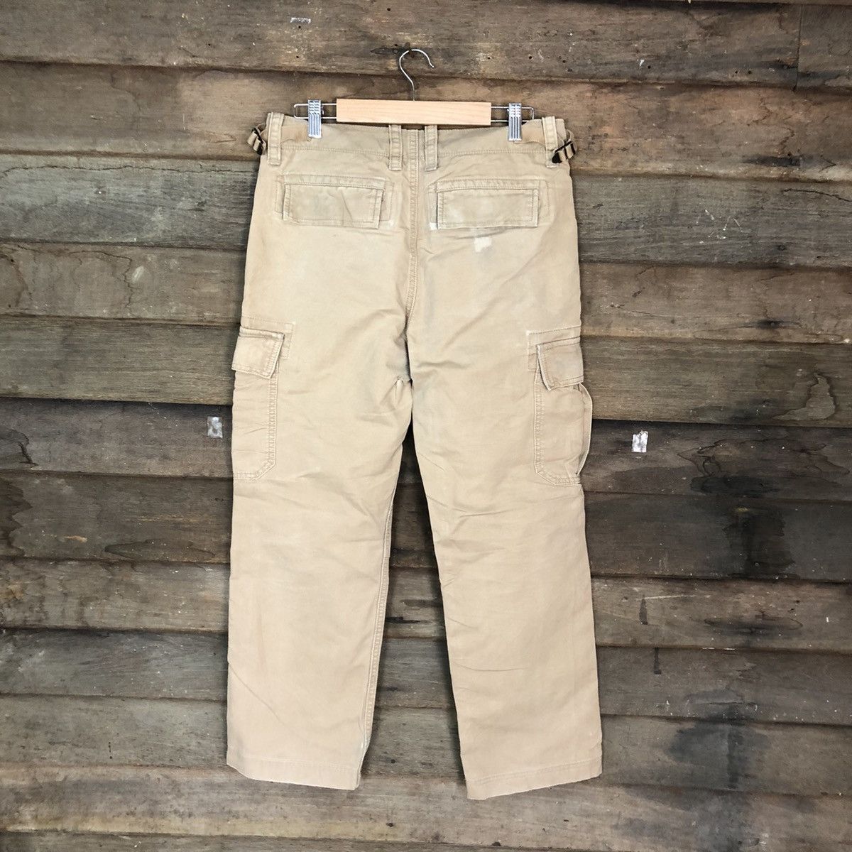 Gap Gap Khakis Brown multi pocket Cargo Pants #4564 Size US 29 - 13 Thumbnail