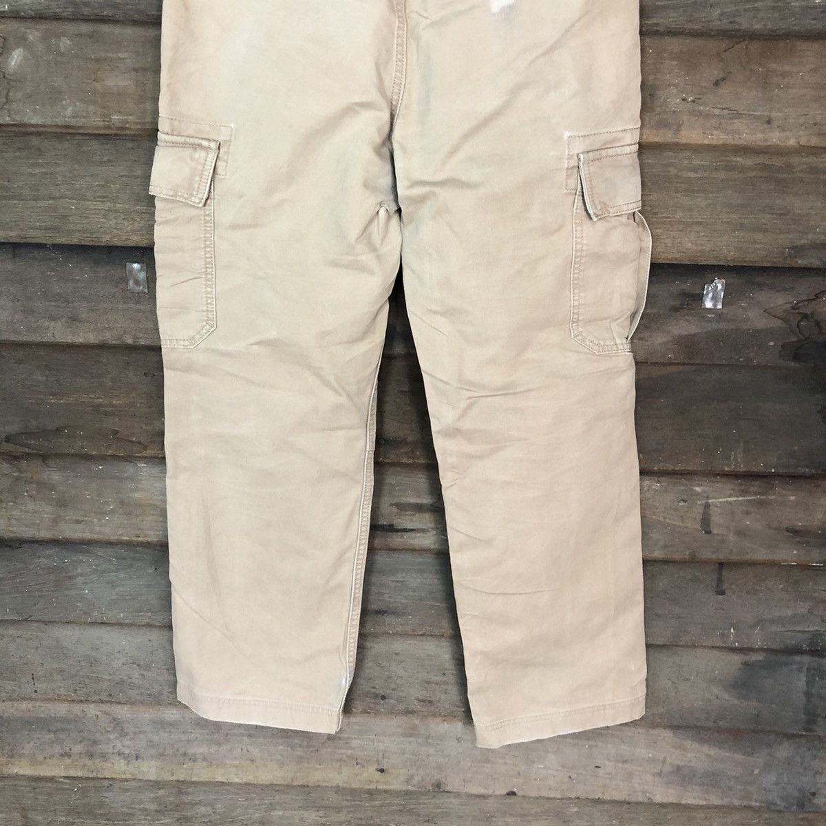 Gap Gap Khakis Brown multi pocket Cargo Pants #4564 Size US 29 - 15 Thumbnail