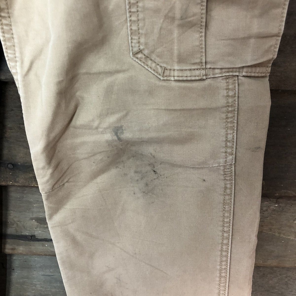 Gap Gap Khakis Brown multi pocket Cargo Pants #4564 Size US 29 - 11 Thumbnail