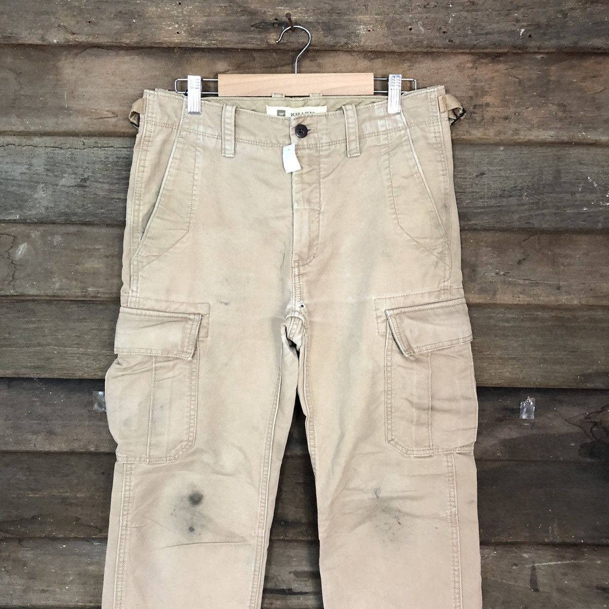 Gap Gap Khakis Brown multi pocket Cargo Pants #4564 Size US 29 - 2 Thumbnail