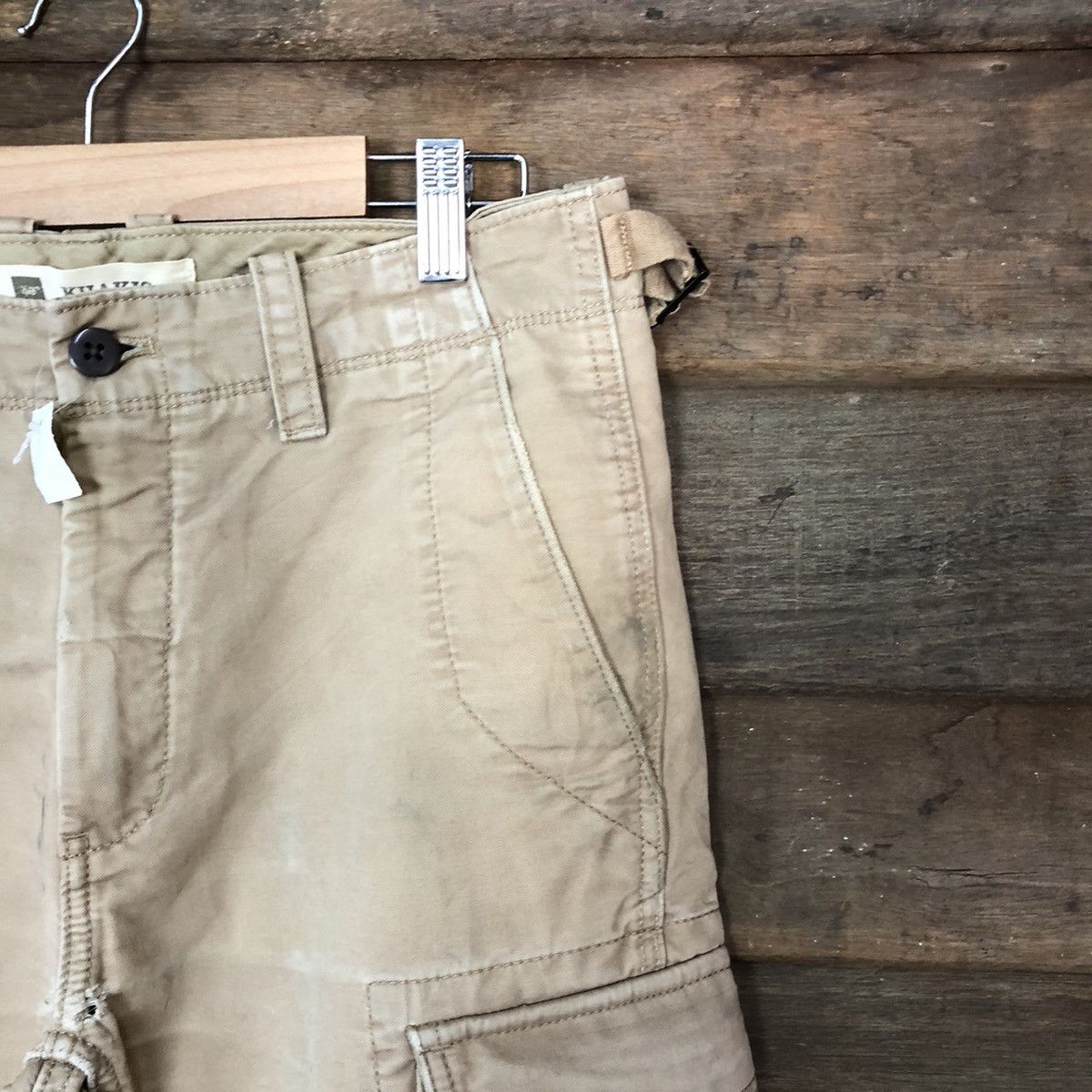 Gap Gap Khakis Brown multi pocket Cargo Pants #4564 Size US 29 - 5 Thumbnail