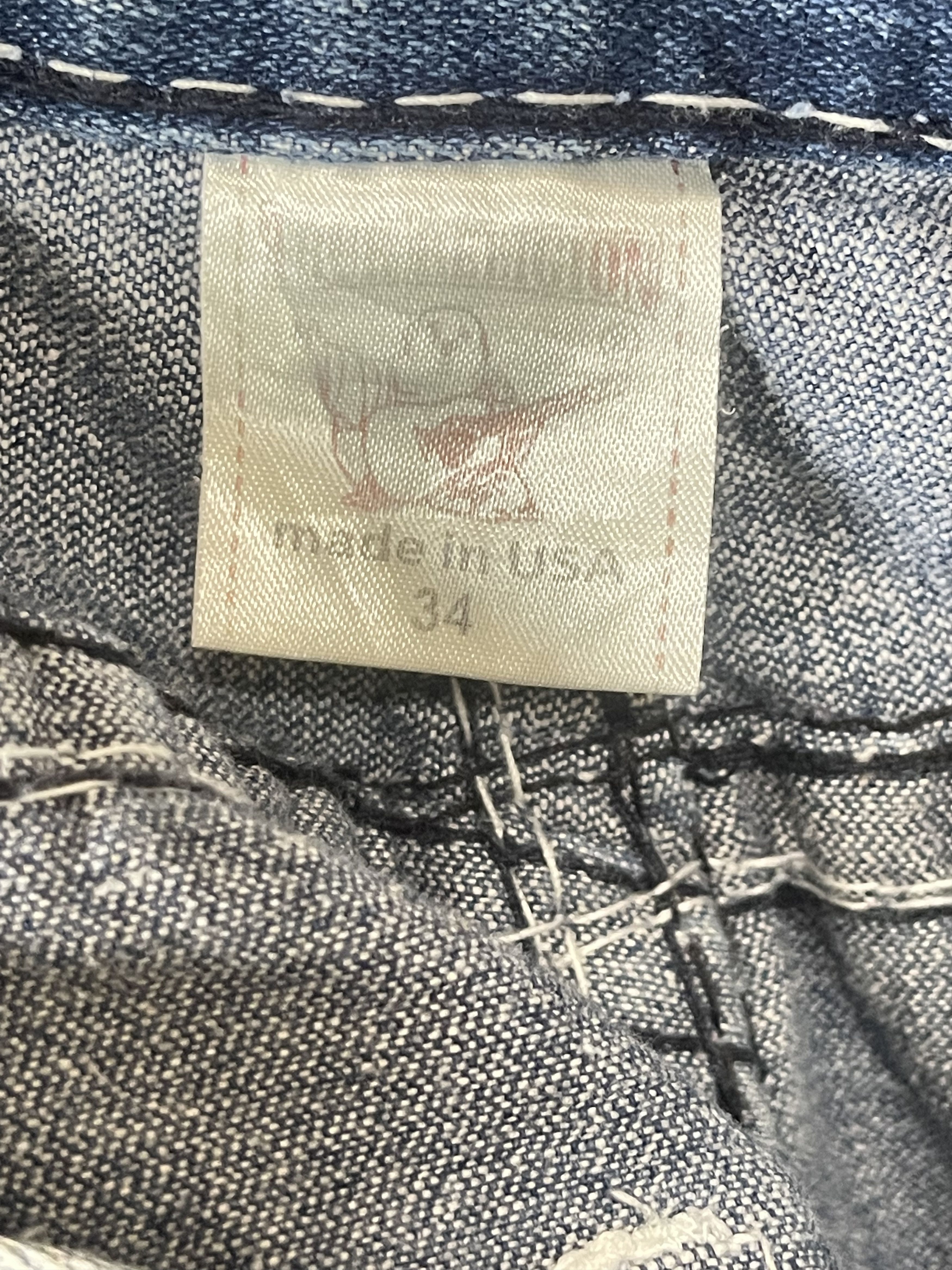 True Religion 🔥 True religion shorts bermuda denim jeans size L 34 Size US 34 / EU 50 - 7 Thumbnail