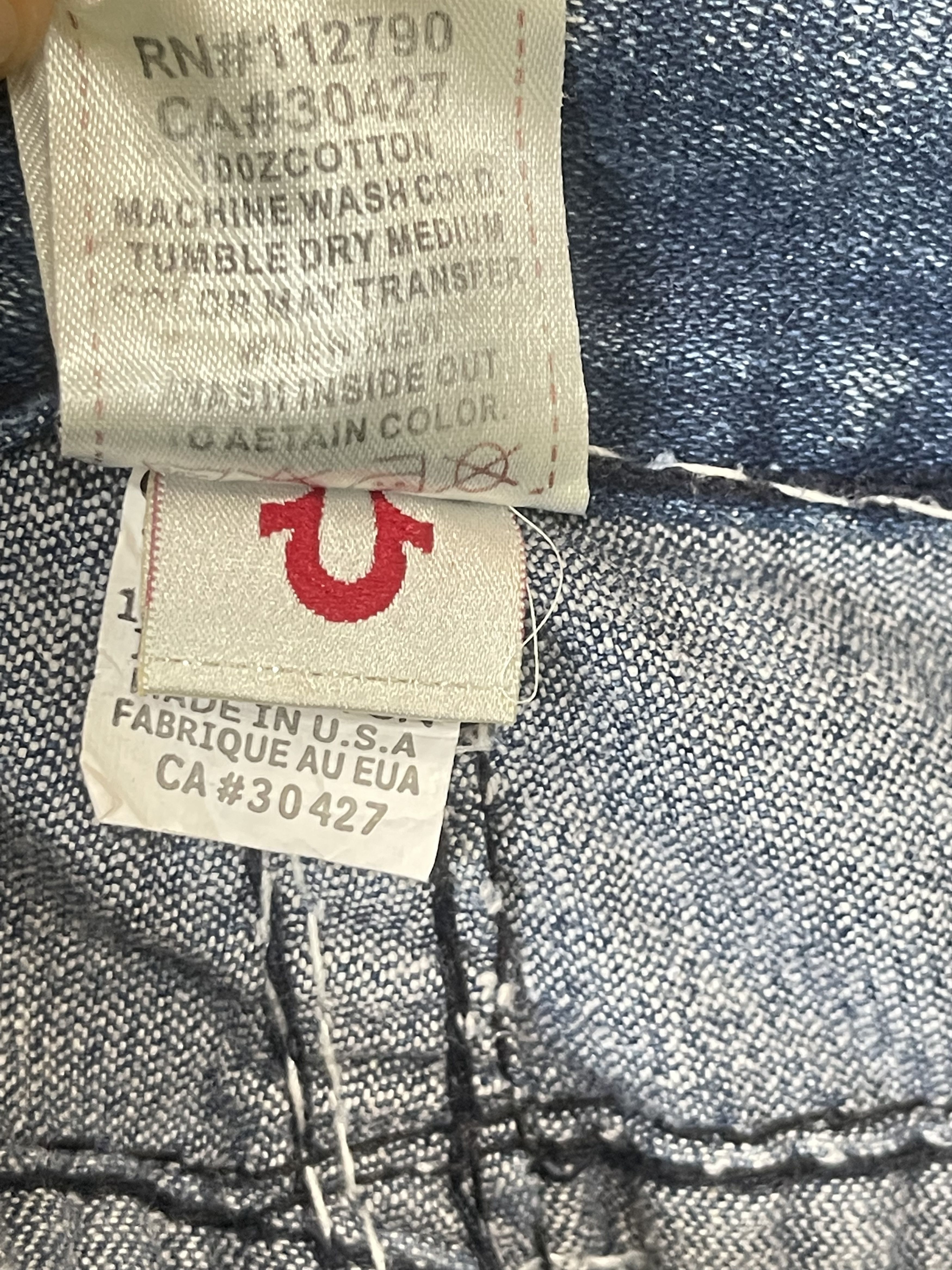 True Religion 🔥 True religion shorts bermuda denim jeans size L 34 Size US 34 / EU 50 - 8 Thumbnail