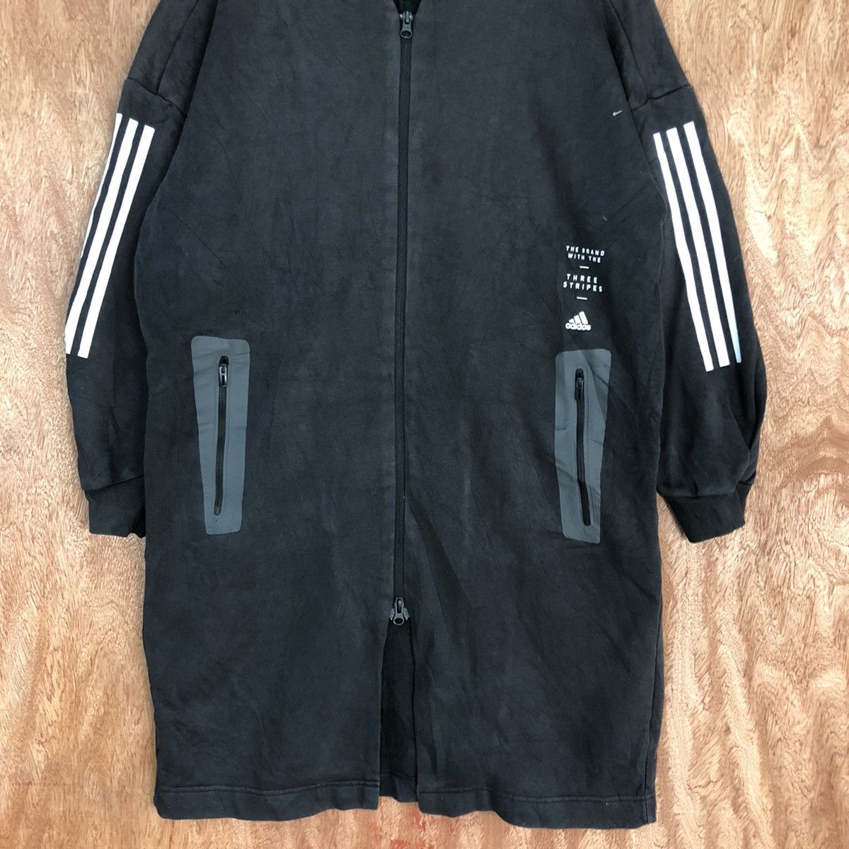 Adidas Adidas Black Long sweater #H324 Size US L / EU 52-54 / 3 - 4 Thumbnail
