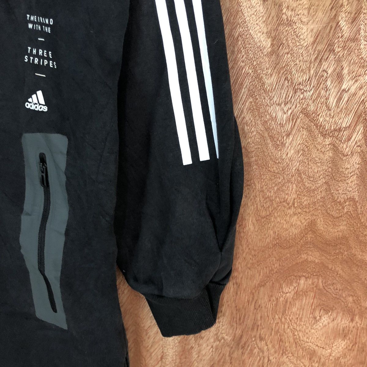 Adidas Adidas Black Long sweater #H324 Size US L / EU 52-54 / 3 - 5 Thumbnail
