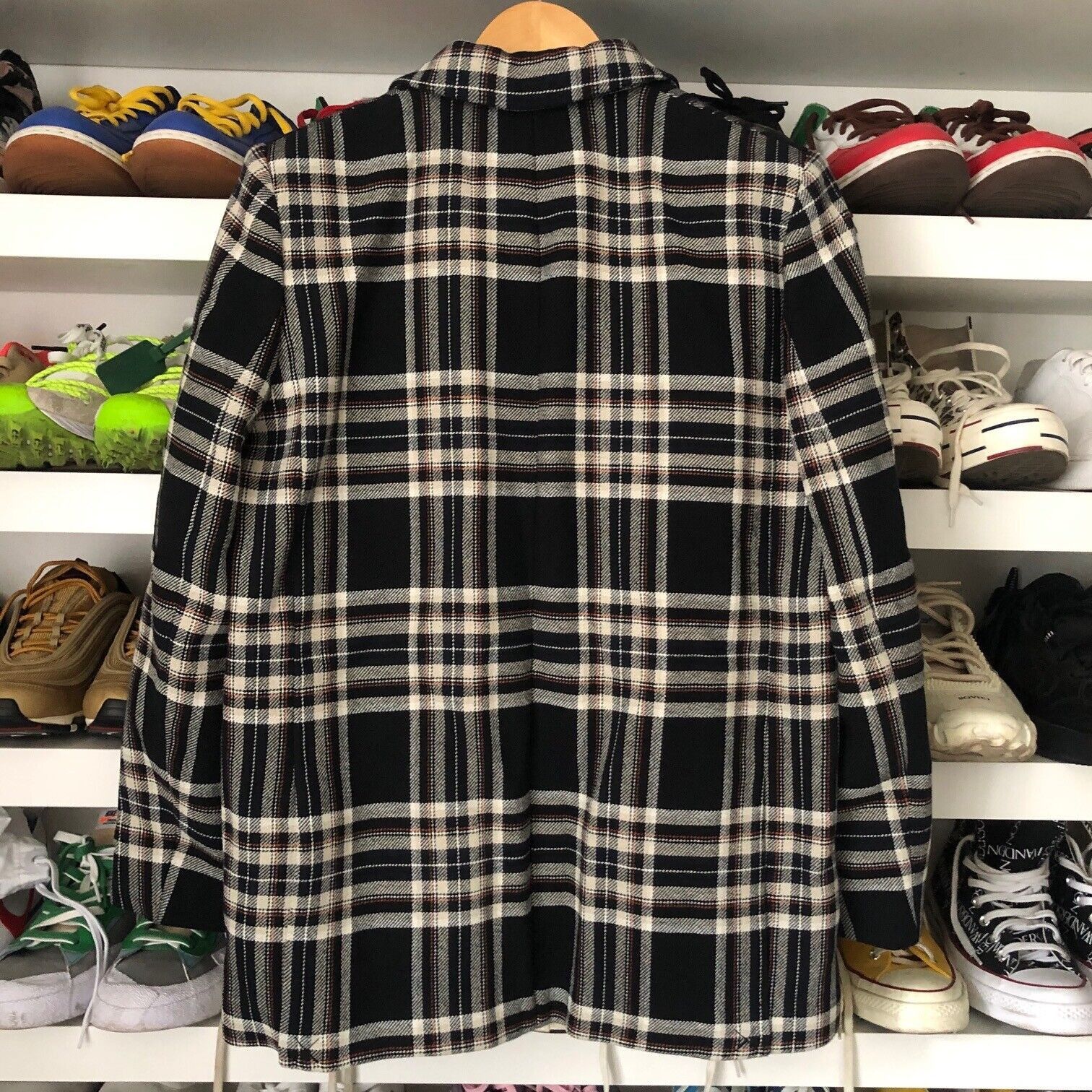 & Other Stories & OTHER STORIES Cotton Blend Plaid Blazer Size S / US 4 / IT 40 - 5 Thumbnail
