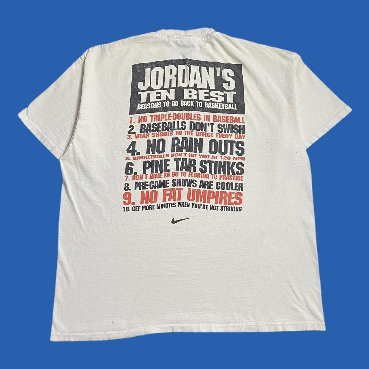 vintage nike jordan shirt