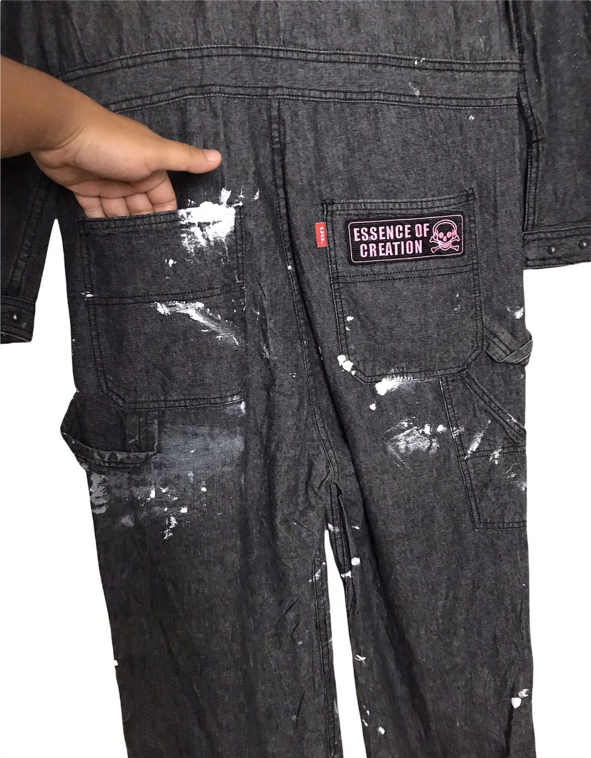 Hysteric Glamour × Japanese Brand Underground Performance Overall Splashed Pain Jacket Size US 36 / EU 52 - 4 Thumbnail