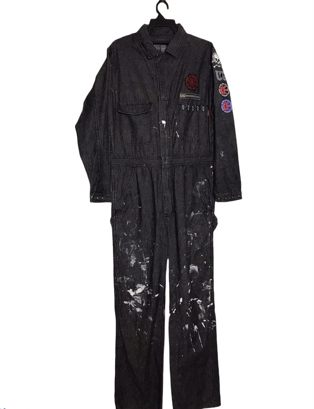 Hysteric Glamour × Japanese Brand Underground Performance Overall Splashed Pain Jacket Size US 36 / EU 52 - 5 Thumbnail