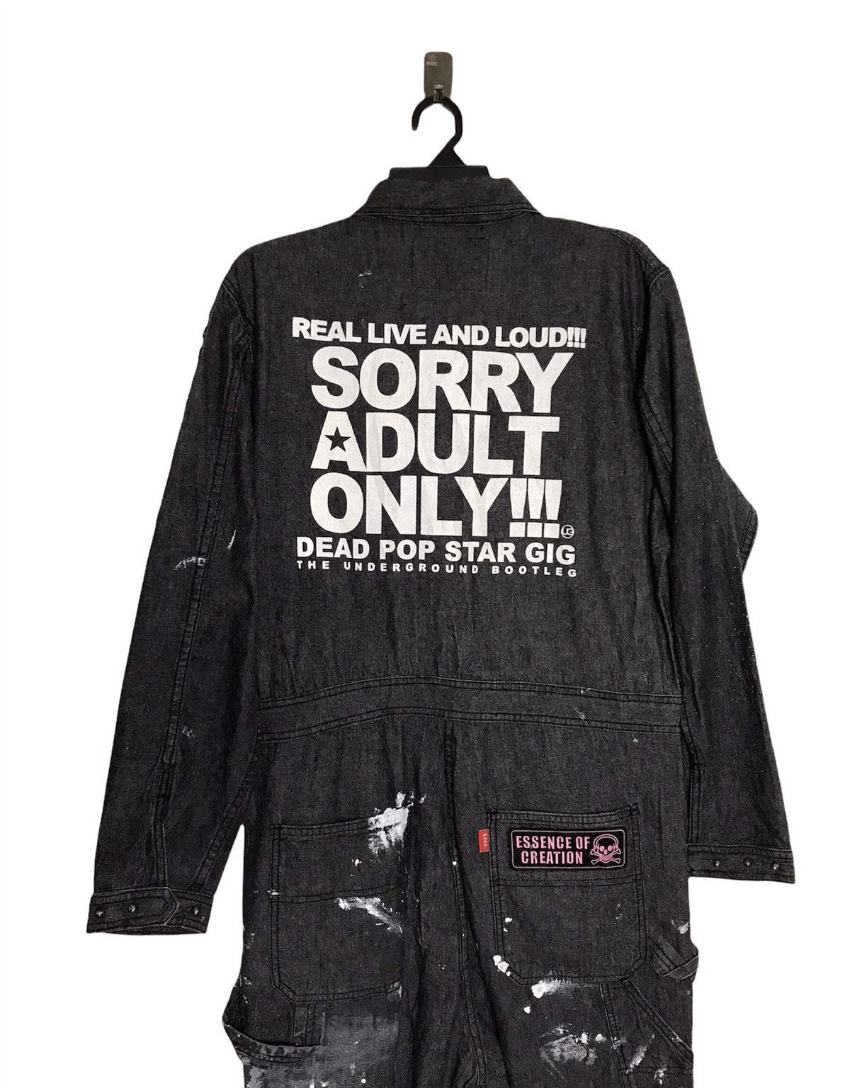 Hysteric Glamour × Japanese Brand Underground Performance Overall Splashed Pain Jacket Size US 36 / EU 52 - 2 Thumbnail