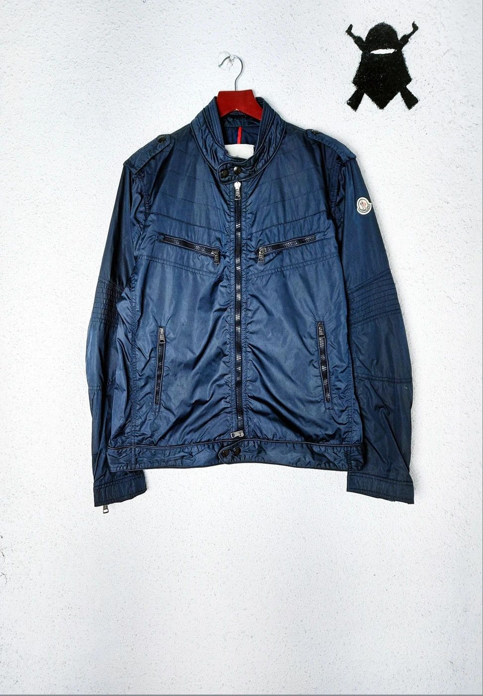 VINTAGE MONCLER NYLON JACKET L LARGE 5