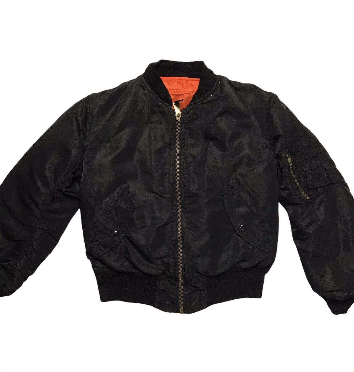 Alpha Industries × Vintage Alpha Industrie Ma-1 Revesible Bomber Jacket Size US M / EU 48-50 / 2 - 4 Thumbnail