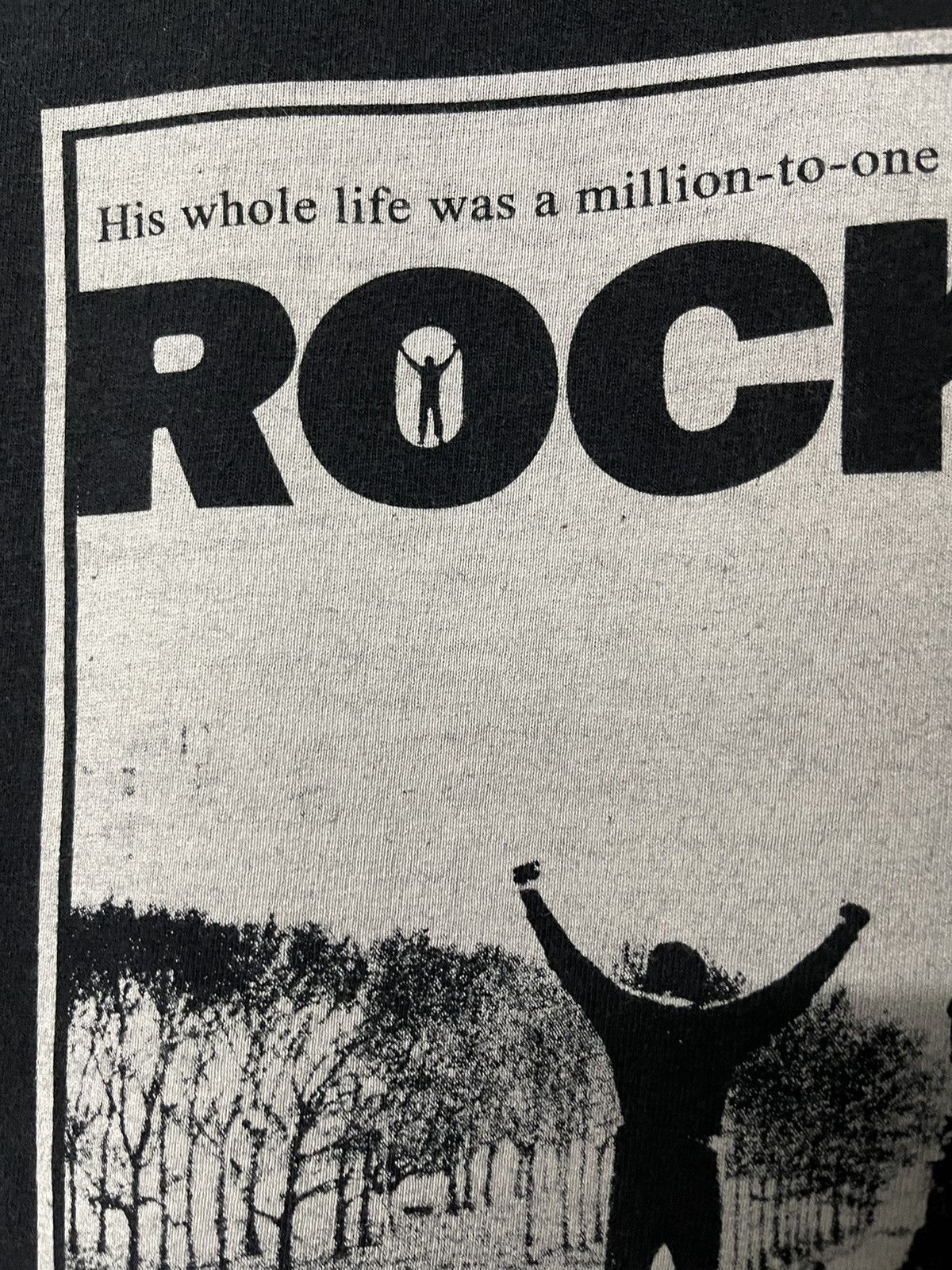 Vintage Vintage Y2k Rocky Movie Rambo Tees Size US M / EU 48-50 / 2 - 4 Thumbnail