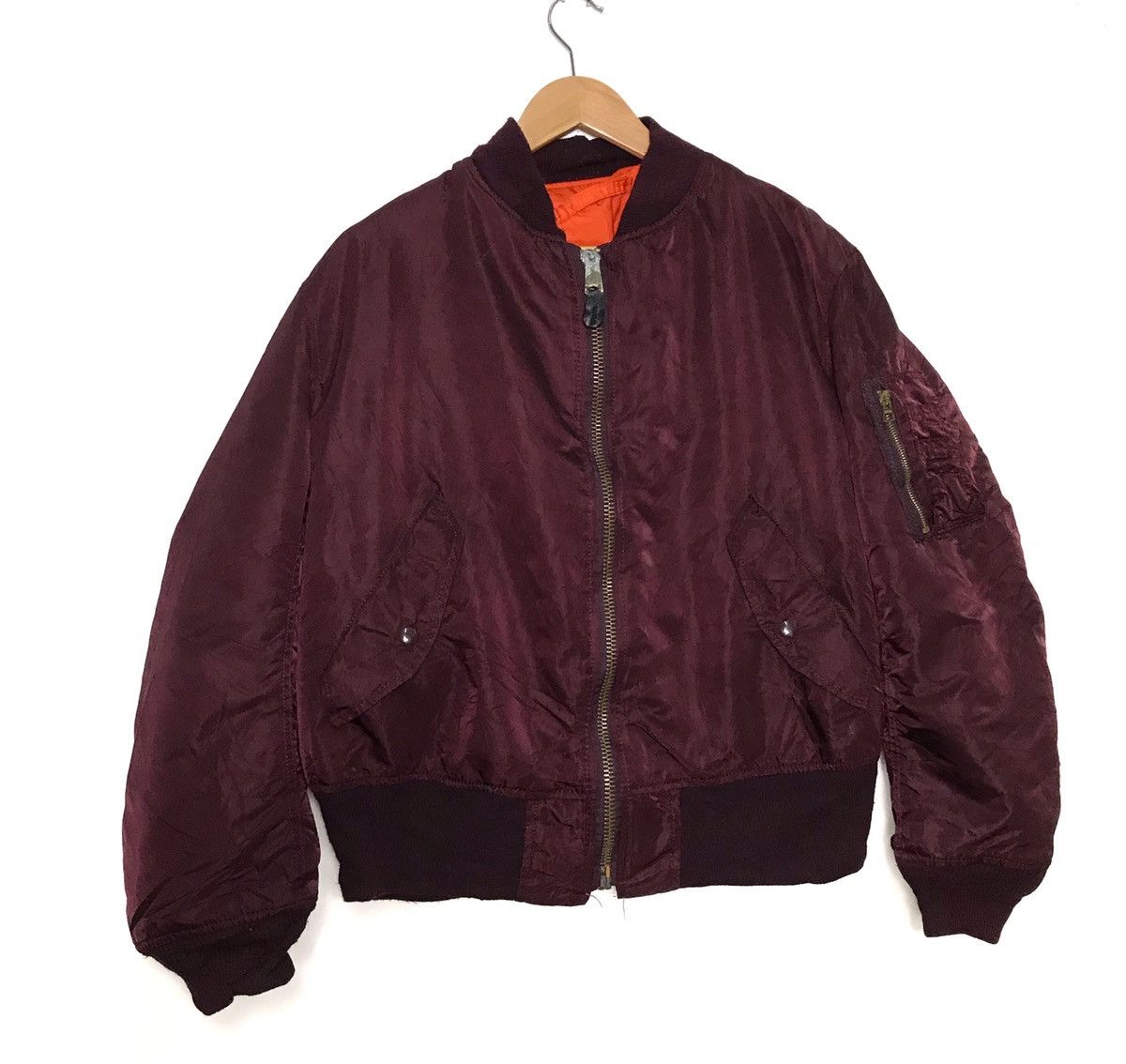 Alpha Industries × Vintage Alpha Industries Bomber Jacket Size US M / EU 48-50 / 2 - 1 Thumbnail