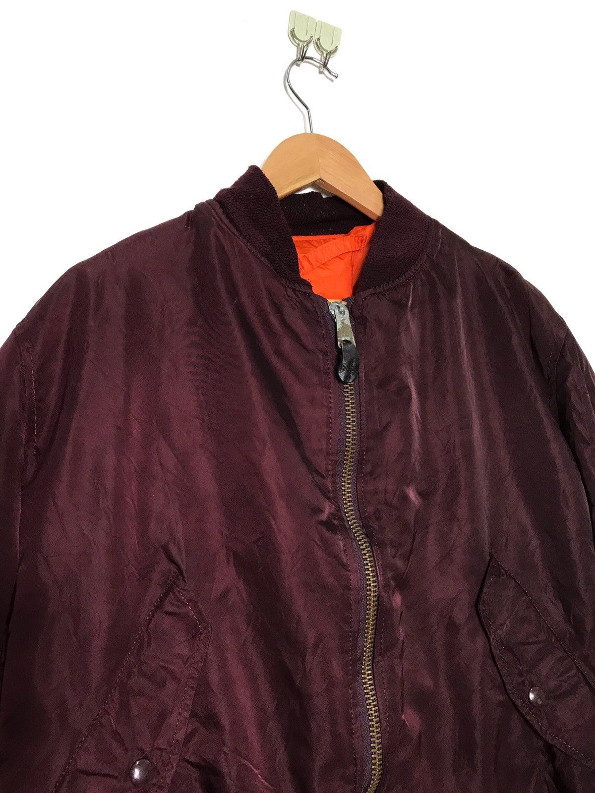 Alpha Industries × Vintage Alpha Industries Bomber Jacket Size US M / EU 48-50 / 2 - 2 Thumbnail