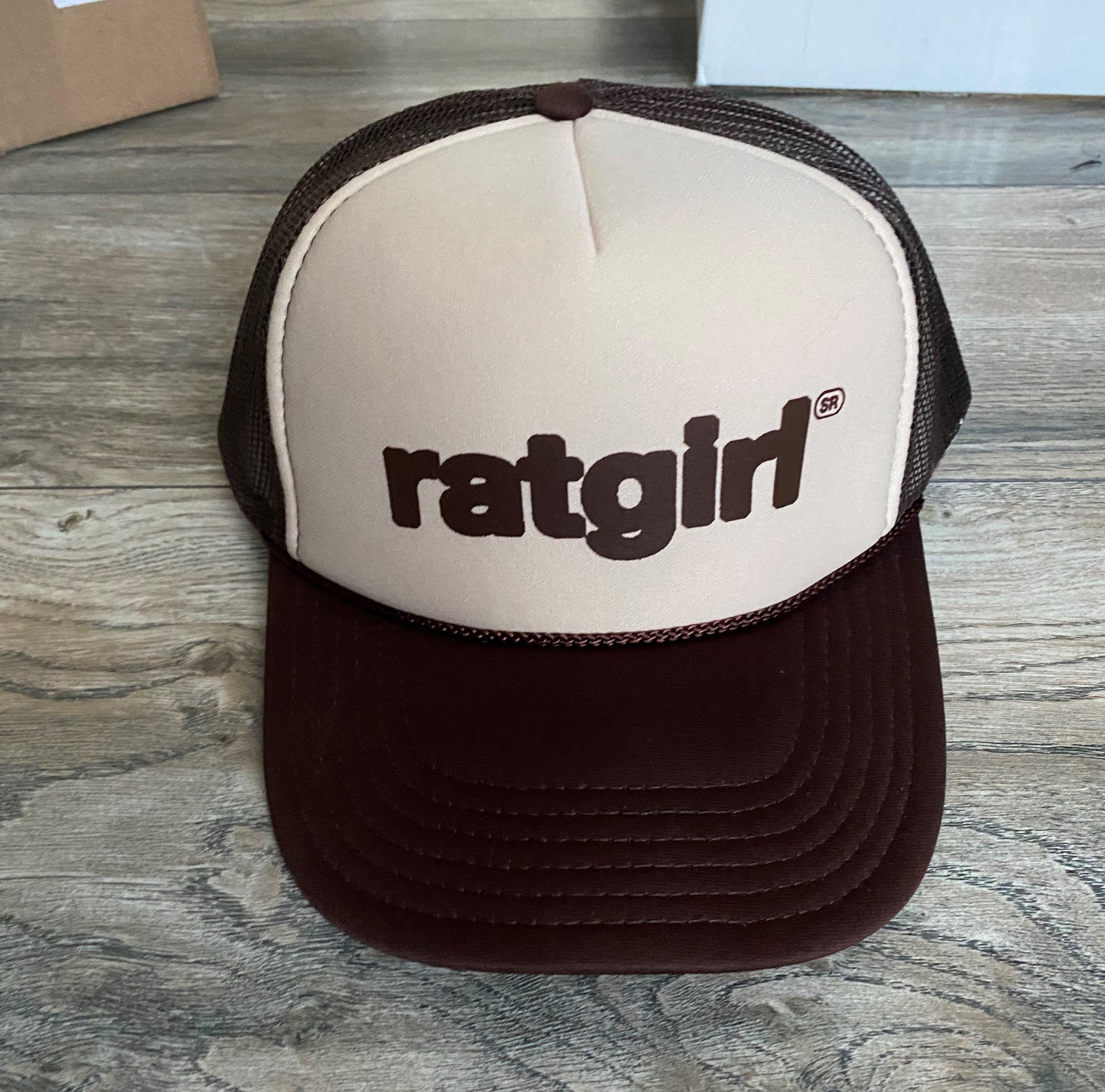 Stray Rats Ratgirl SR Hat Trucker Brown