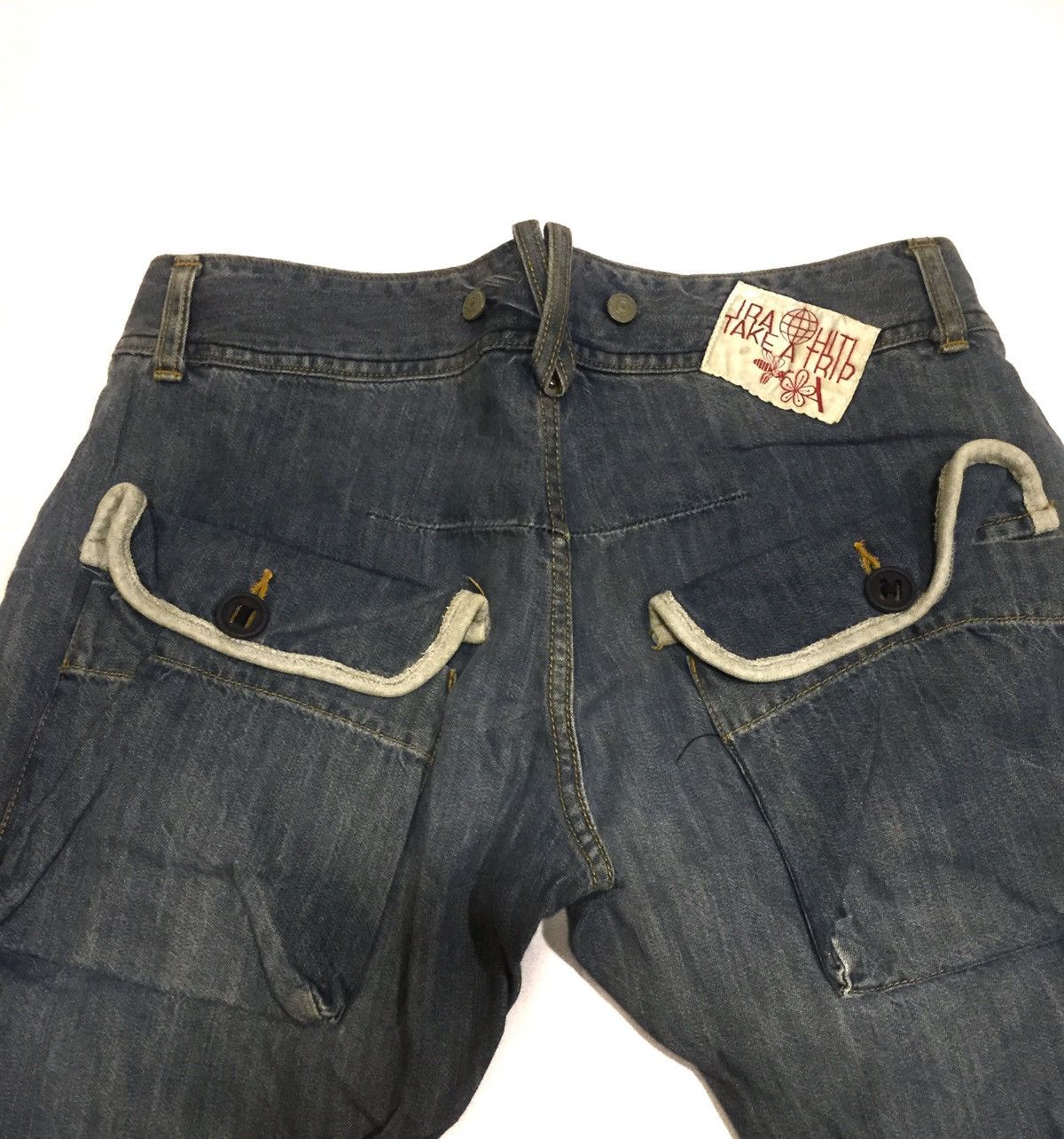Japanese Brand Cargo denim multipocket Size US 30 / EU 46 - 5 Thumbnail