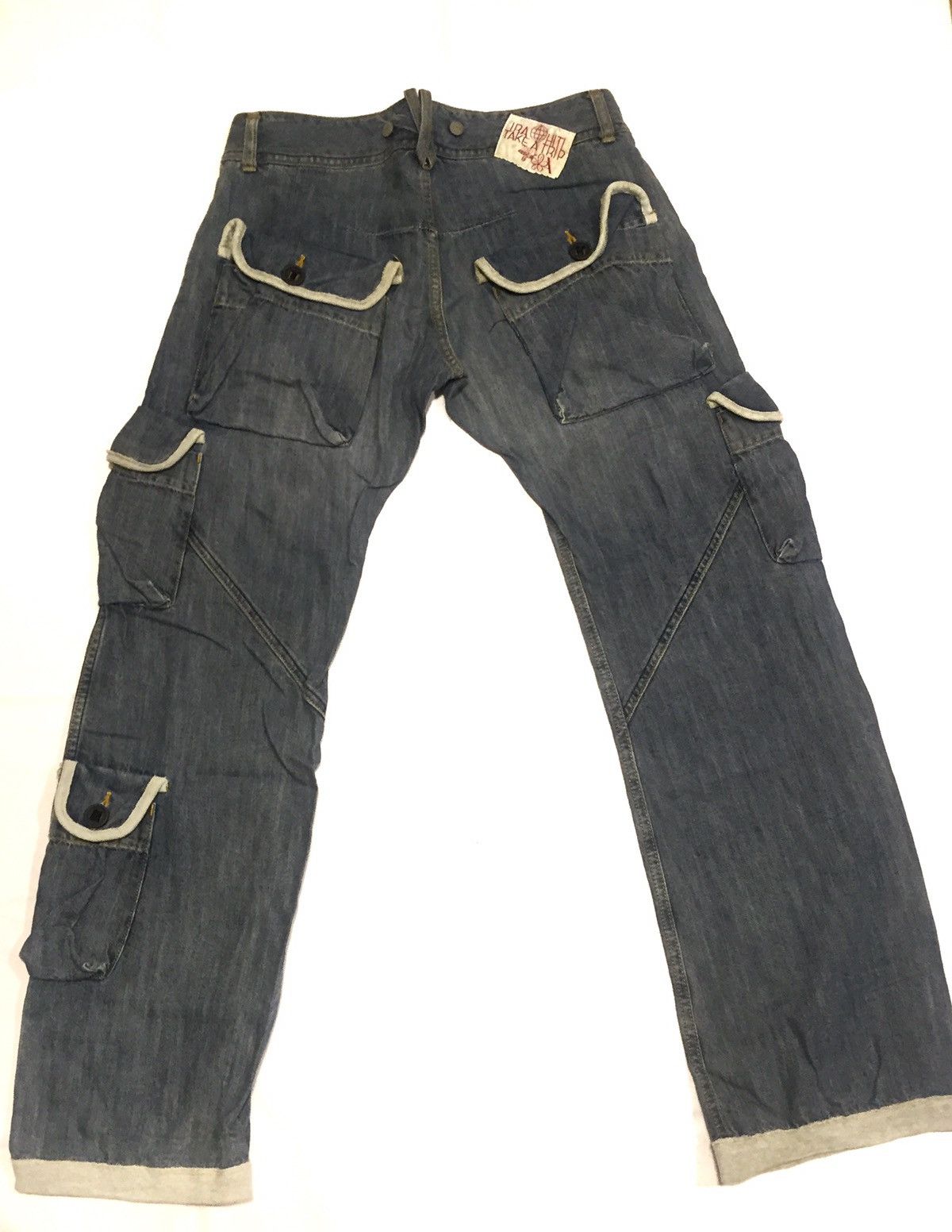 Japanese Brand Cargo denim multipocket Size US 30 / EU 46 - 6 Thumbnail