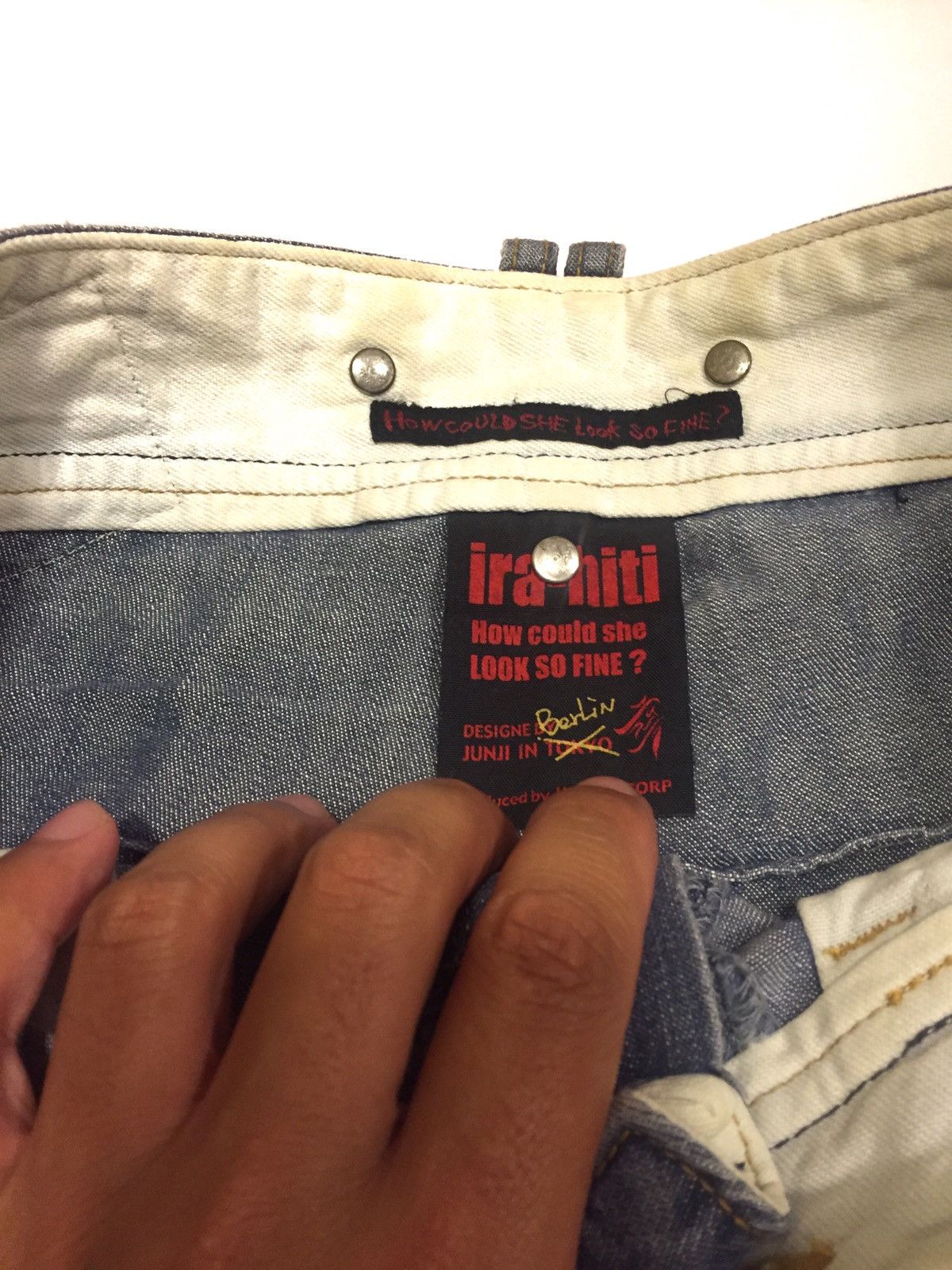 Japanese Brand Cargo denim multipocket Size US 30 / EU 46 - 4 Thumbnail